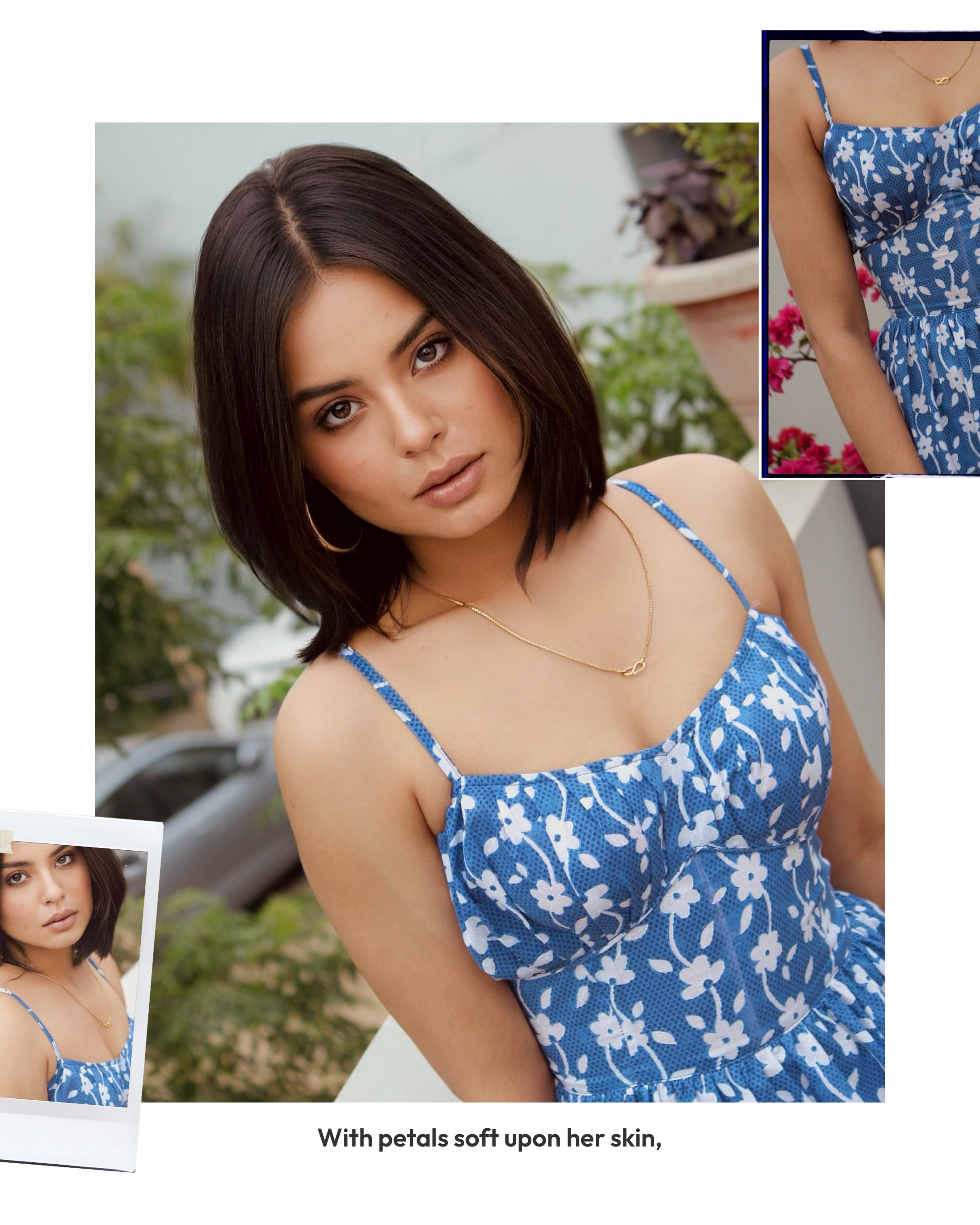 Bluebell Corset Midi Dress