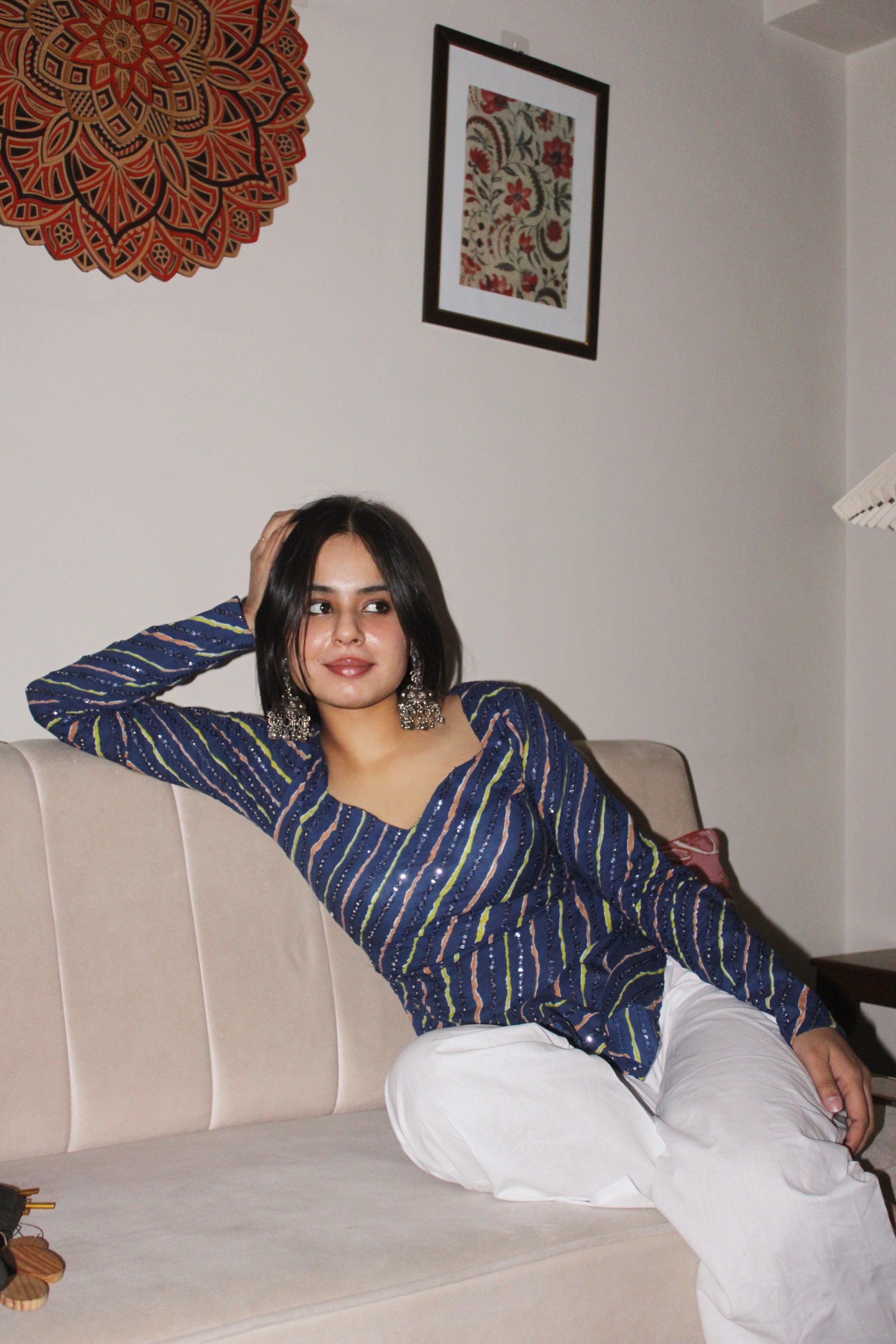 TARA EMBROIDERY KURTI