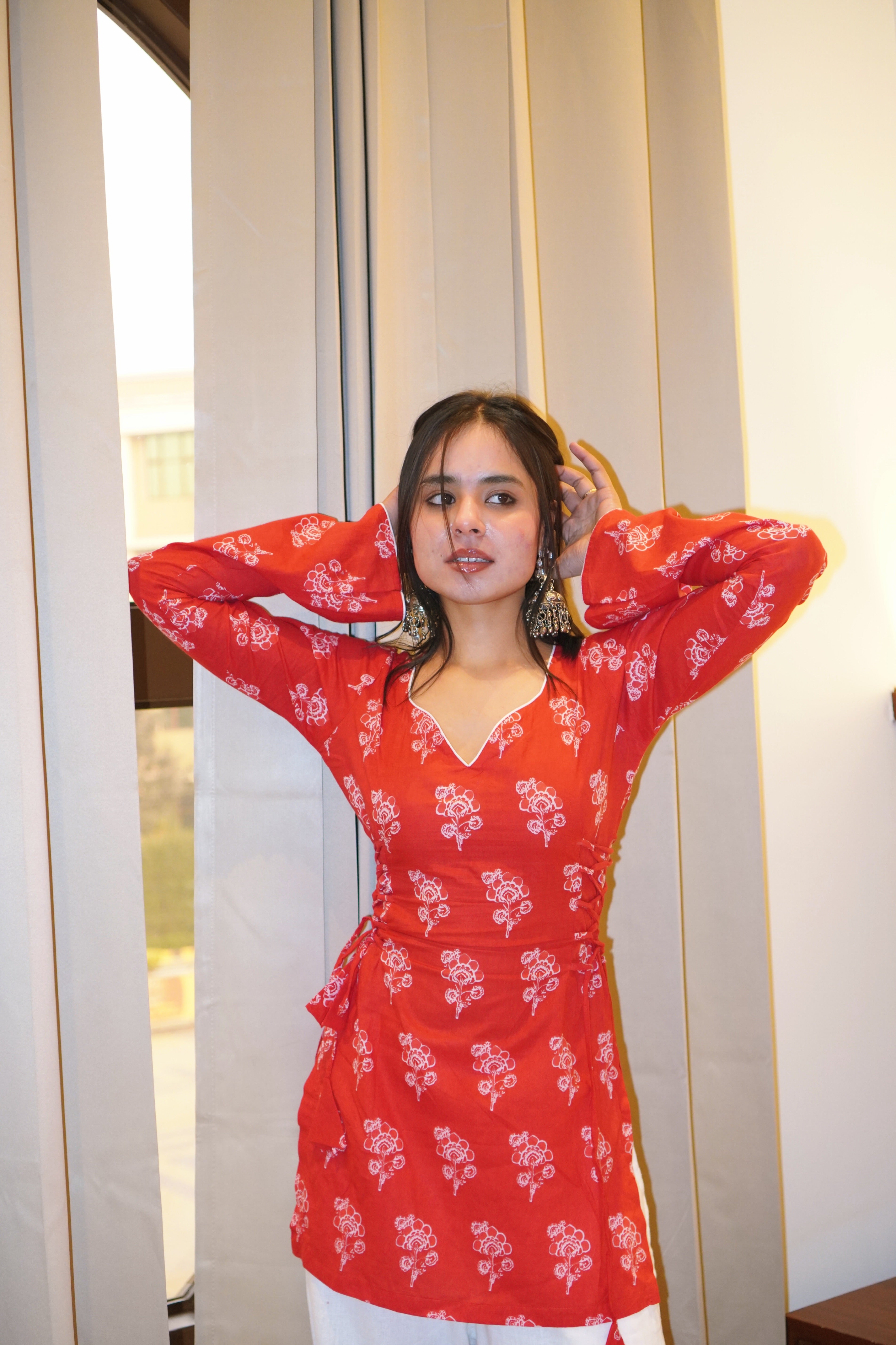 MEERA DUAL CORSET KURTI