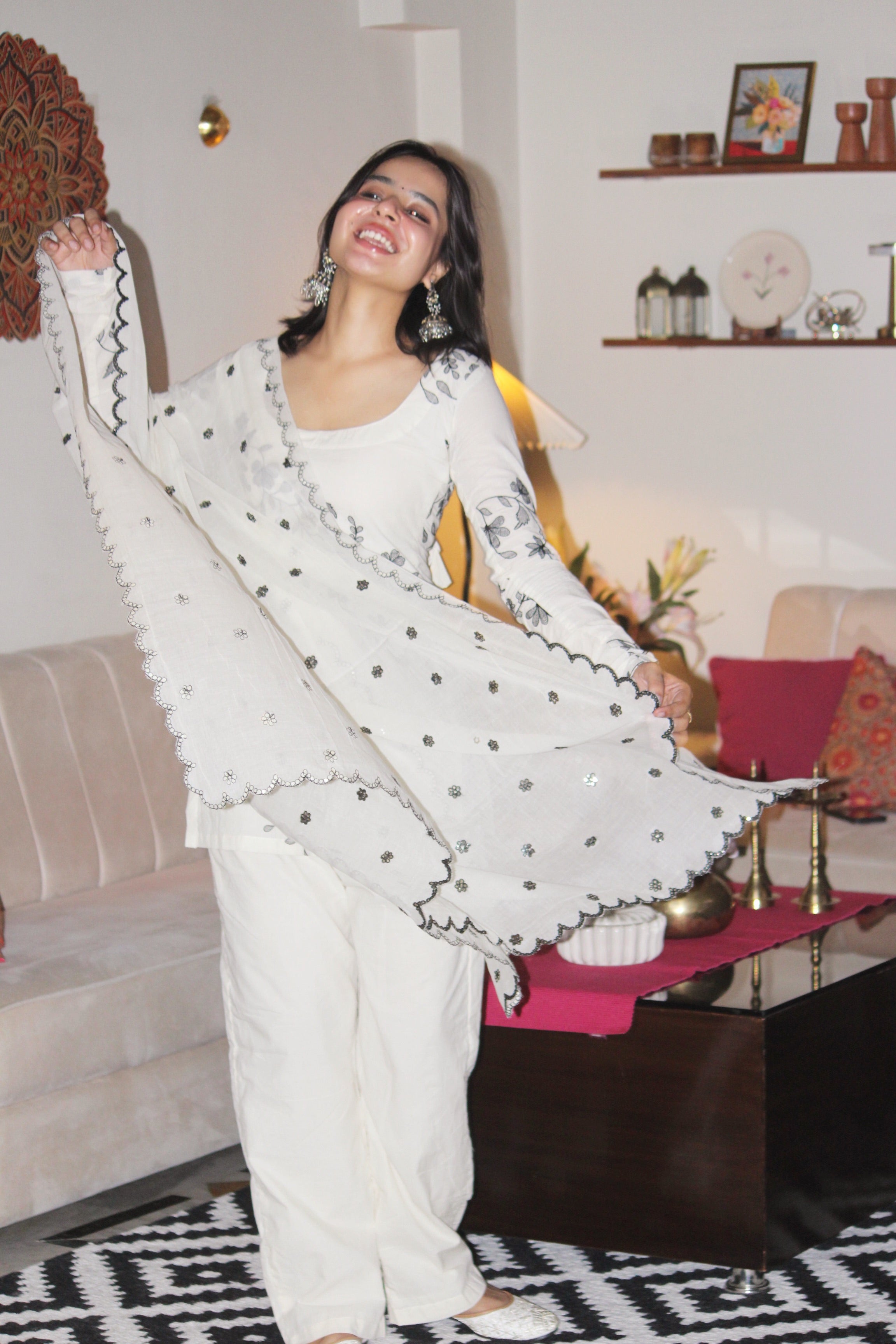 Alisha Kurti Pant Dupatta Set