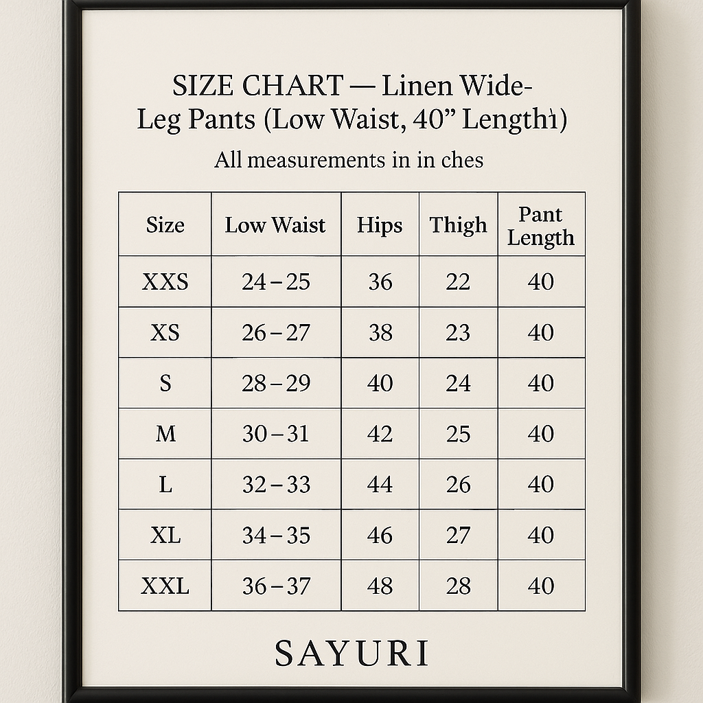 Black Wide leg pants