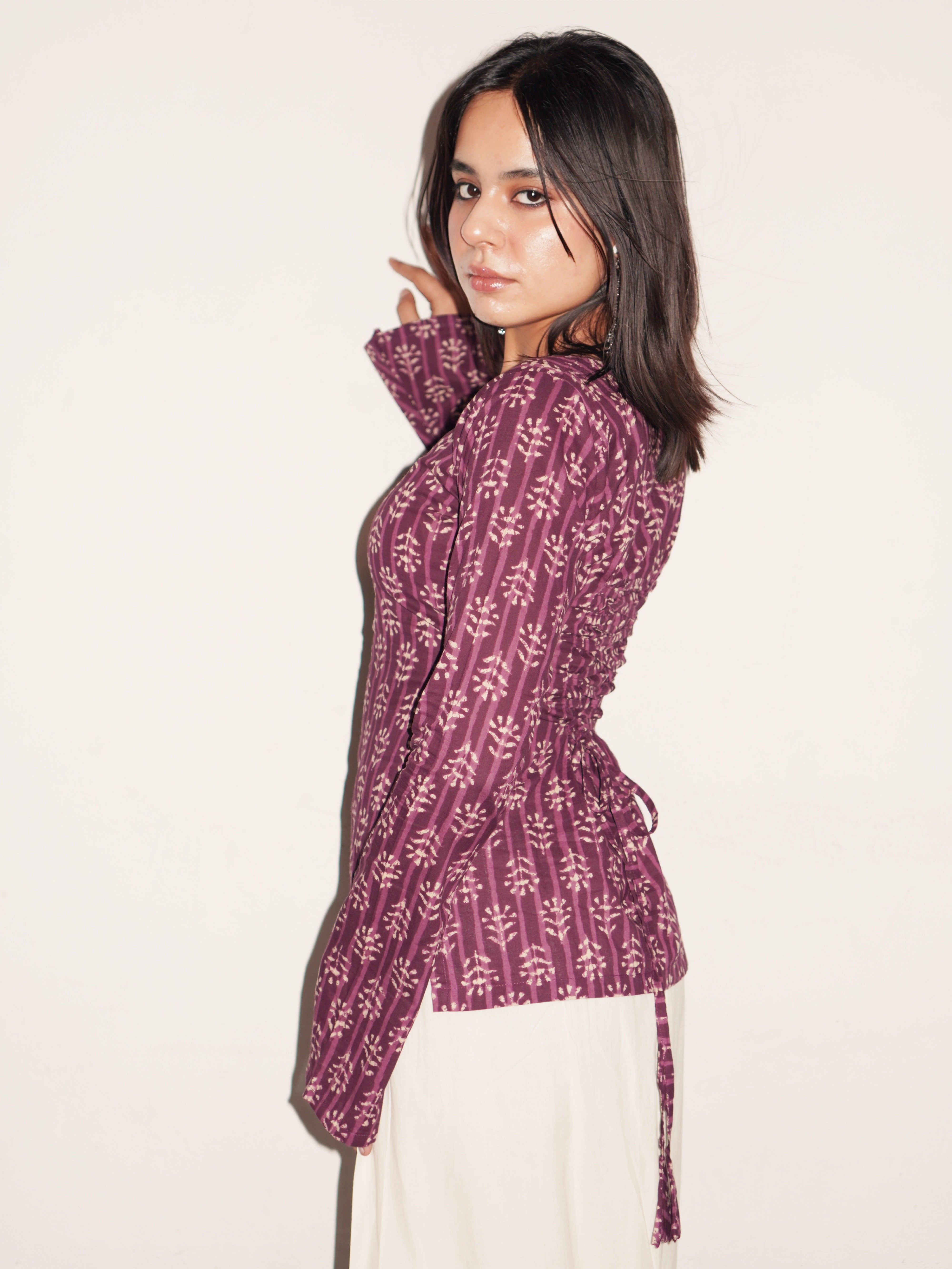 NOORIKA CORSET SHORT KURTI