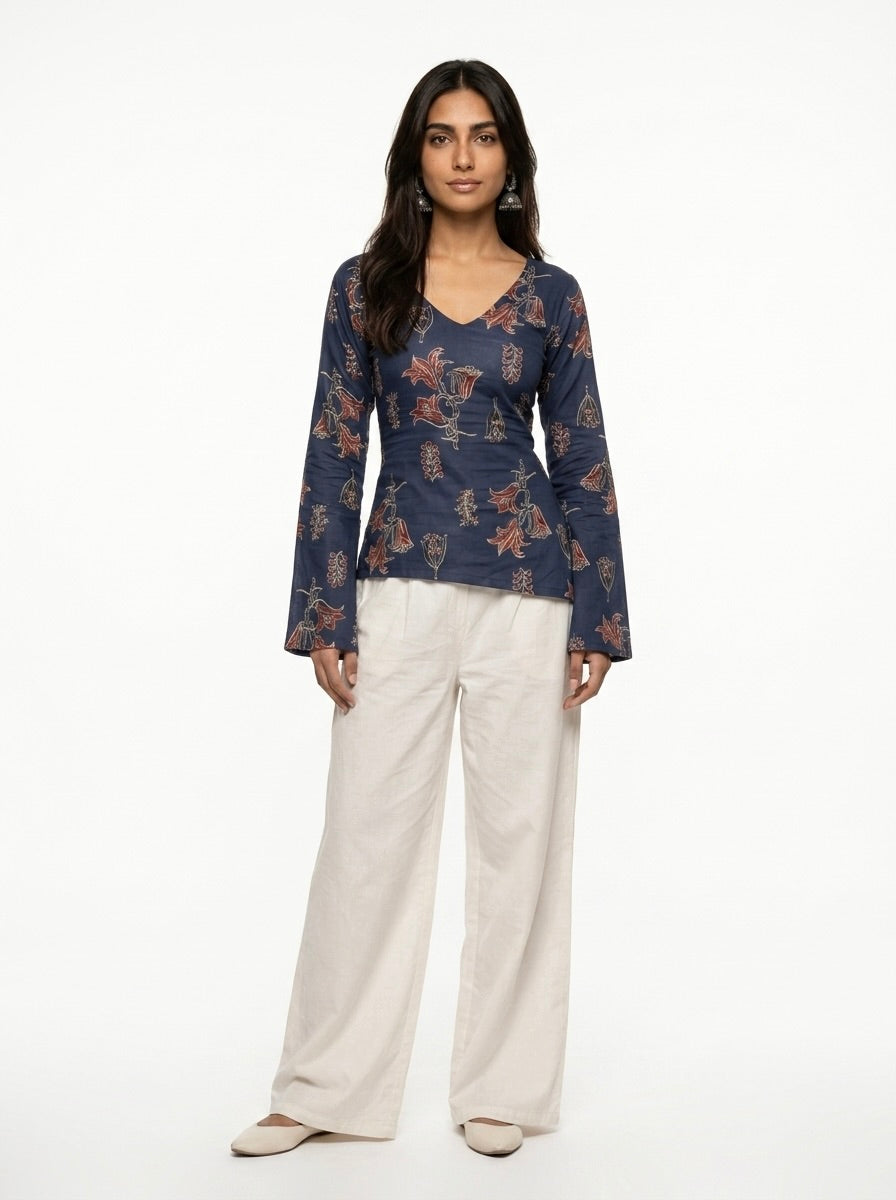 Sia Side Bend Corset Kurti