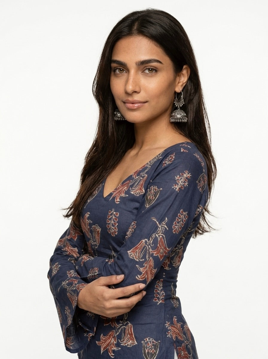 SIA SIDE BEND CORSET KURTI