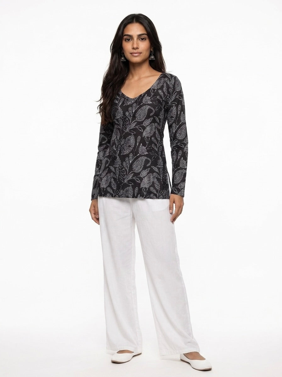 Nazar Full Sleeve Kurti