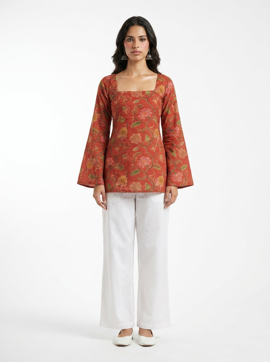 Gul Deep Back Kurti