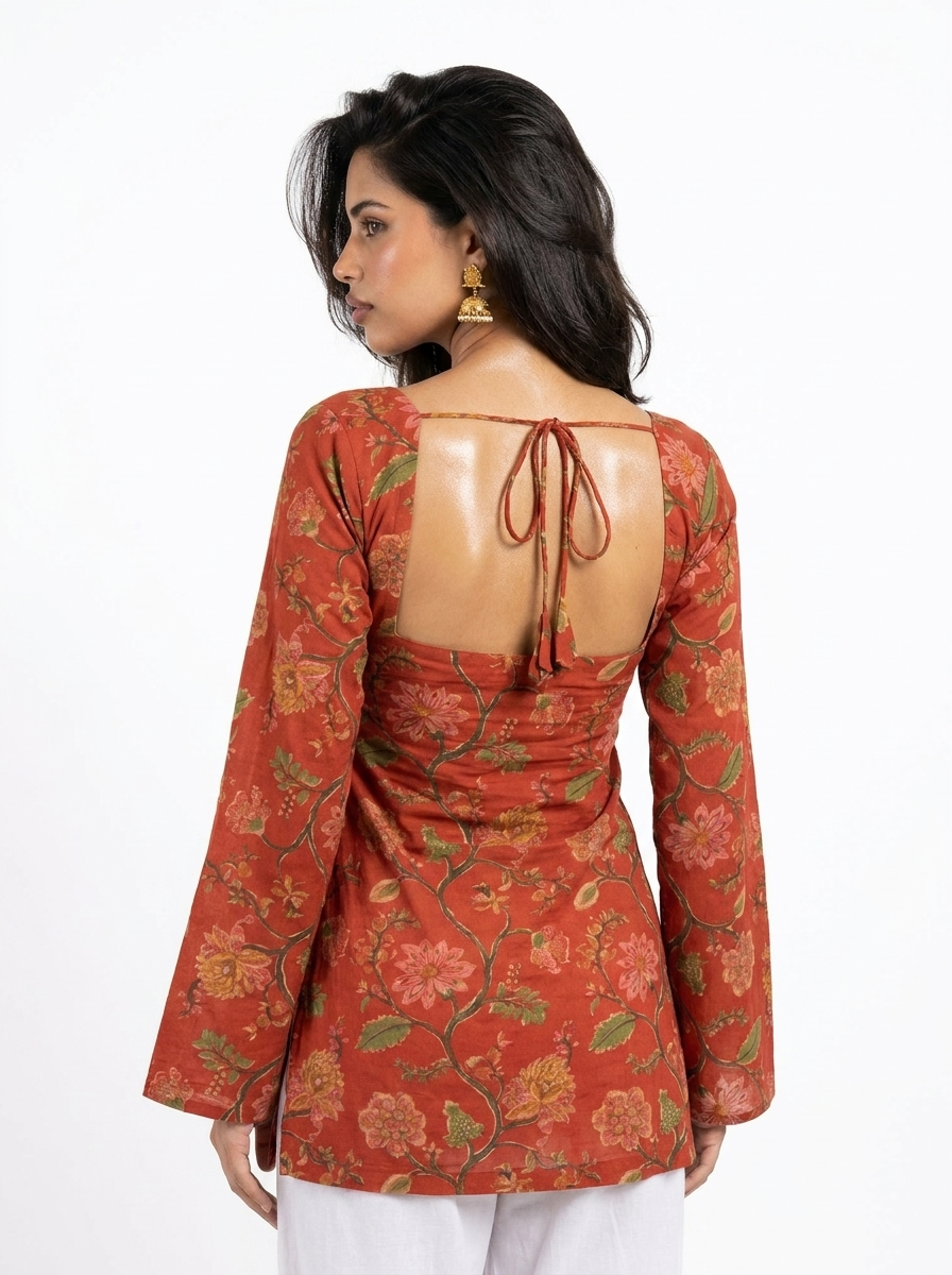 Gul Deep Back Kurti