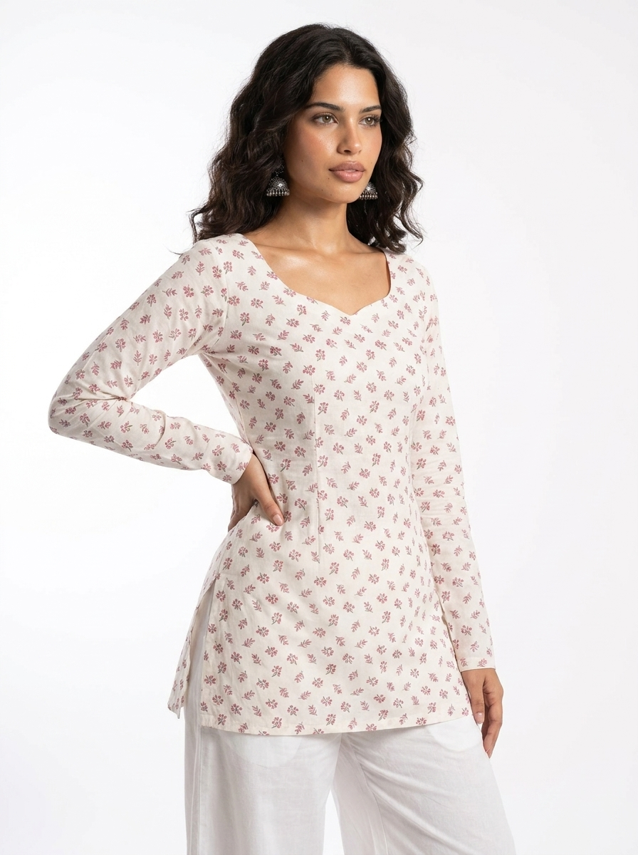 Pehar Deep Back Kurti
