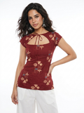 Dilruba Front Tie Corset Kurti