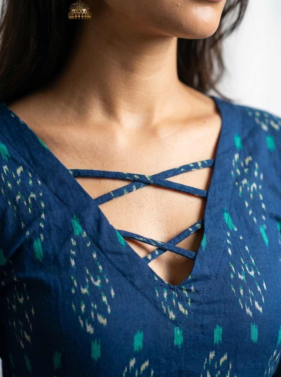 Mahira Criss Cross Corset Top