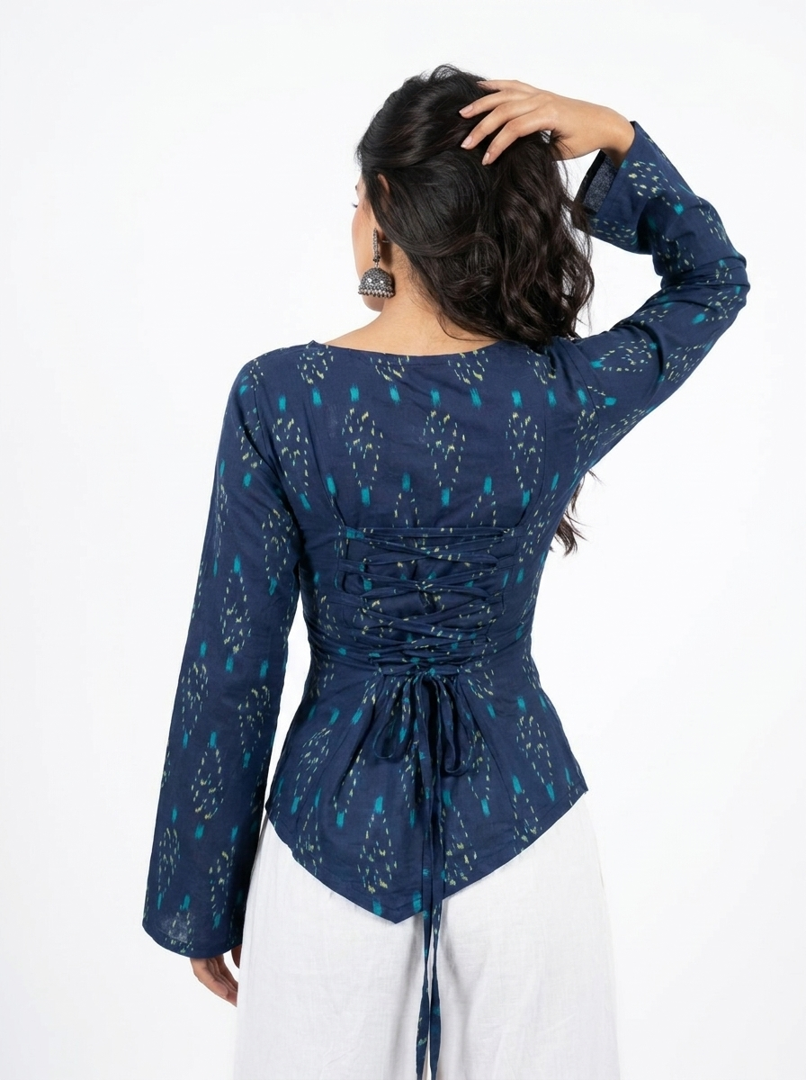 Mahira Criss Cross Corset Top