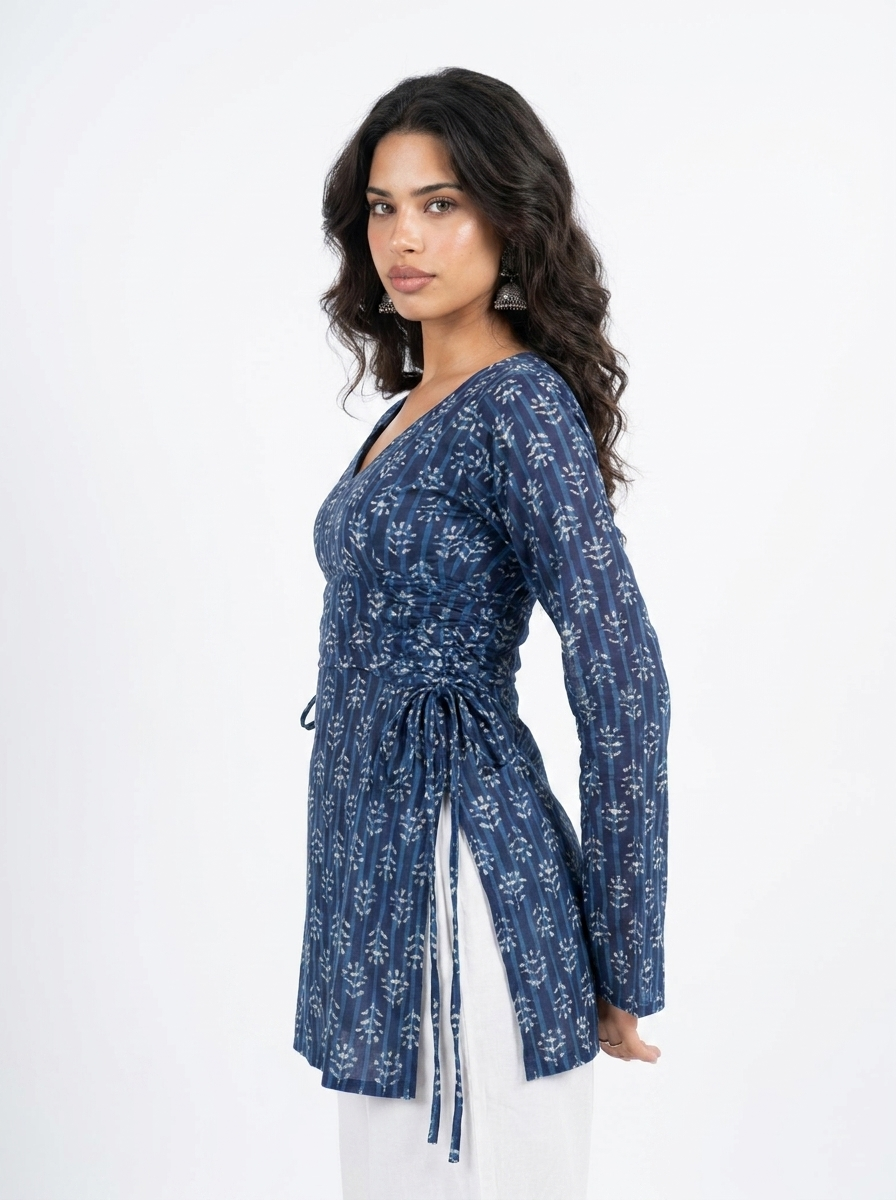 Kamiya Dual Corset Kurti