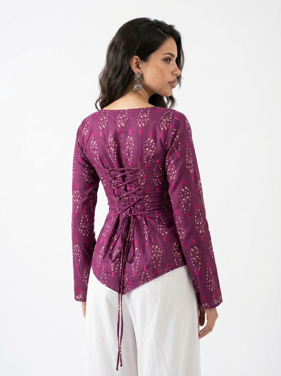 Iraaya Corset Back Top