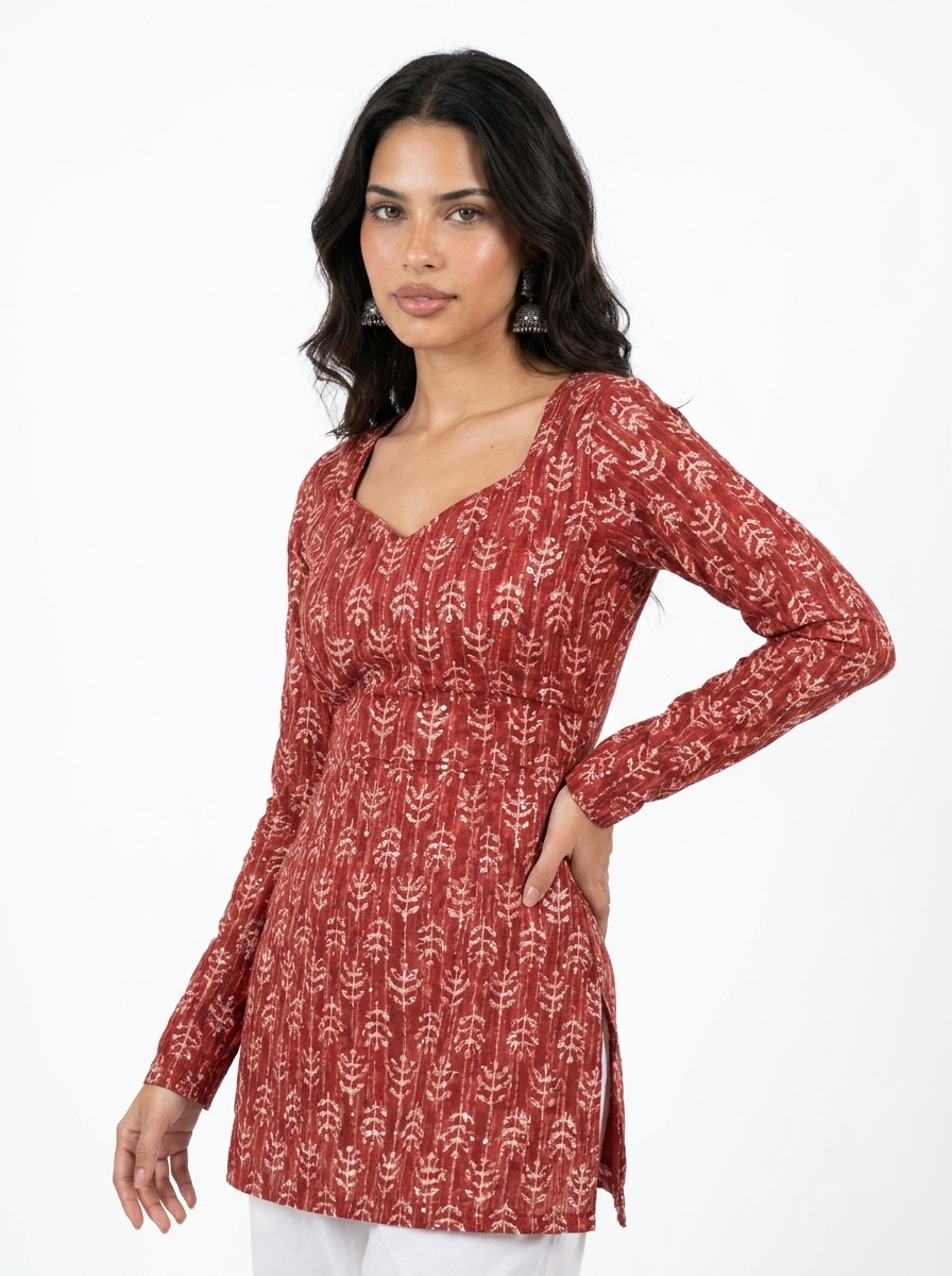 Aafreen Full Sleeve Kurti