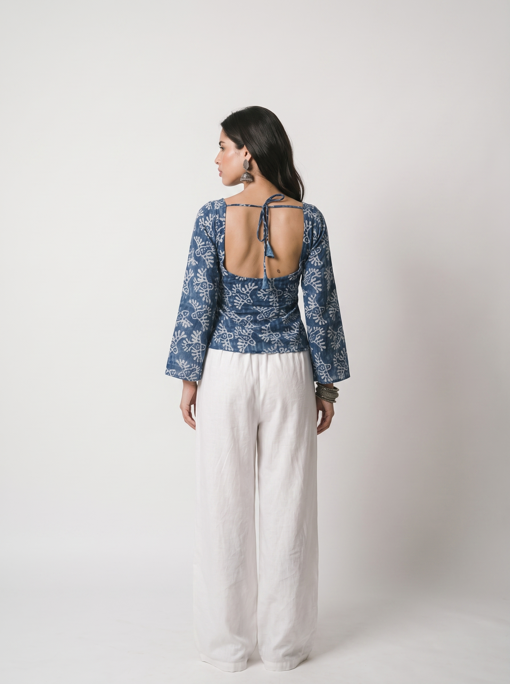KIYARA DEEP BACK KURTI