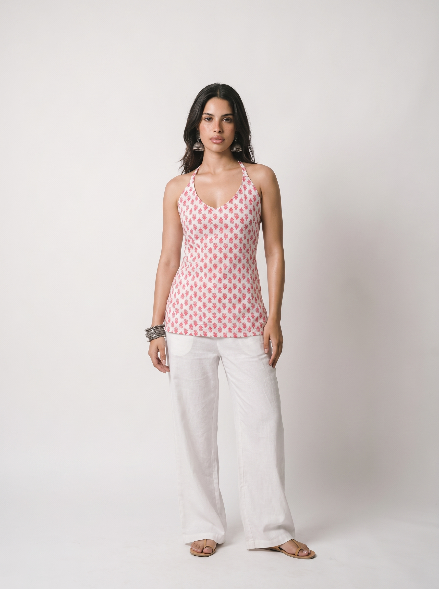 Navya halter neck kurti