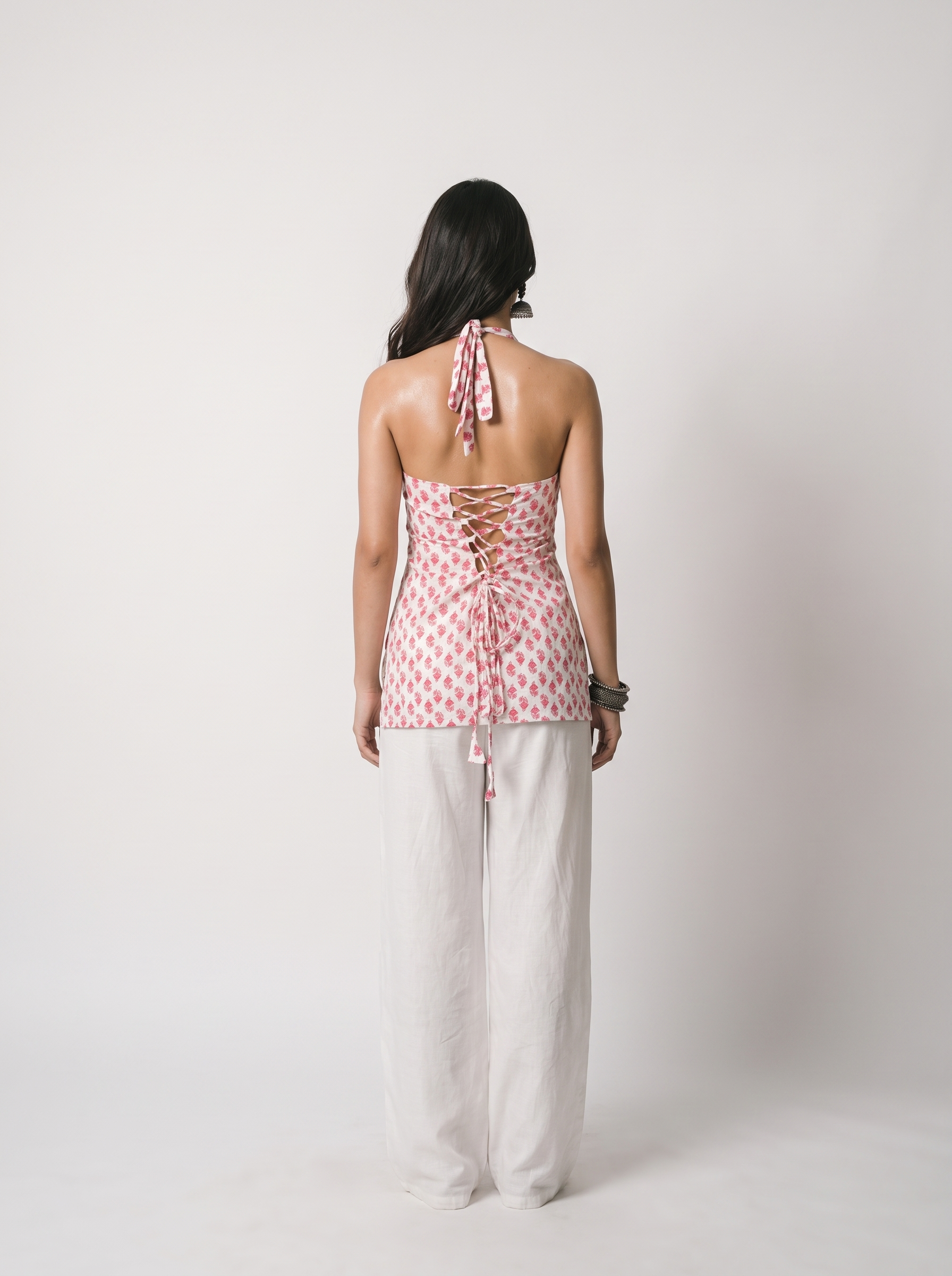 Navya halter neck kurti
