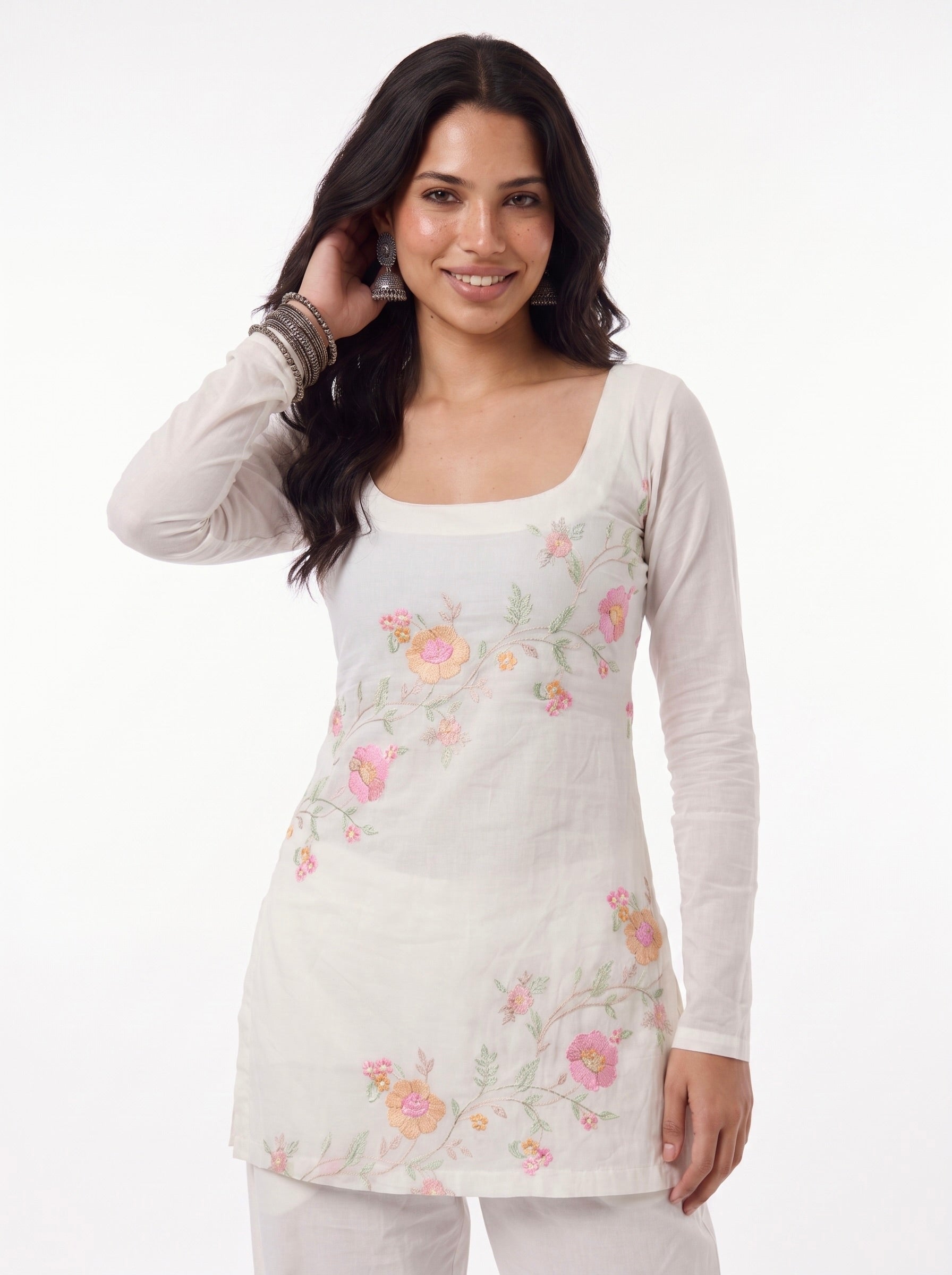 ESHA DEEP BACK KURTI