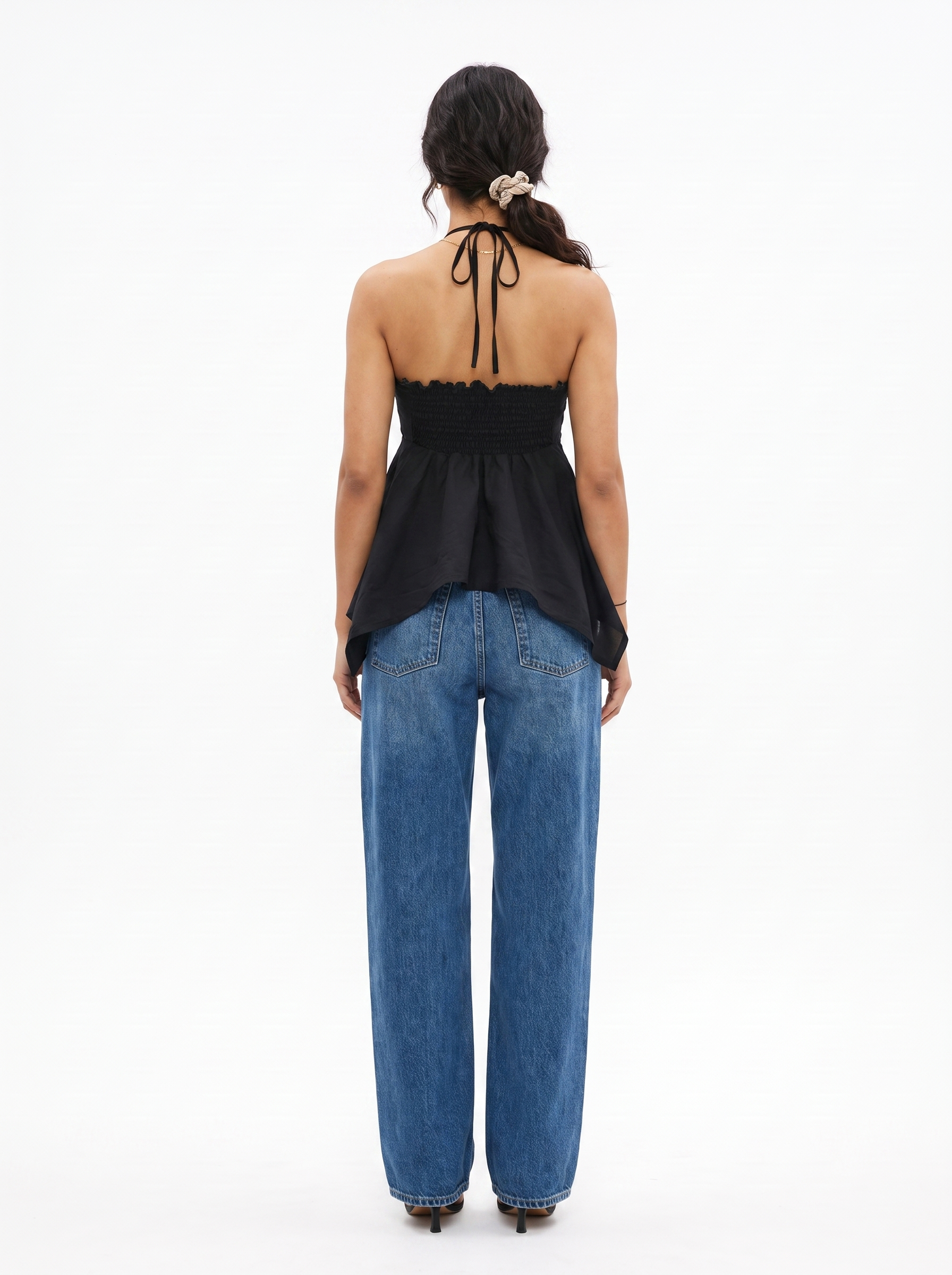 ZAYRA HALTER NECK TOP