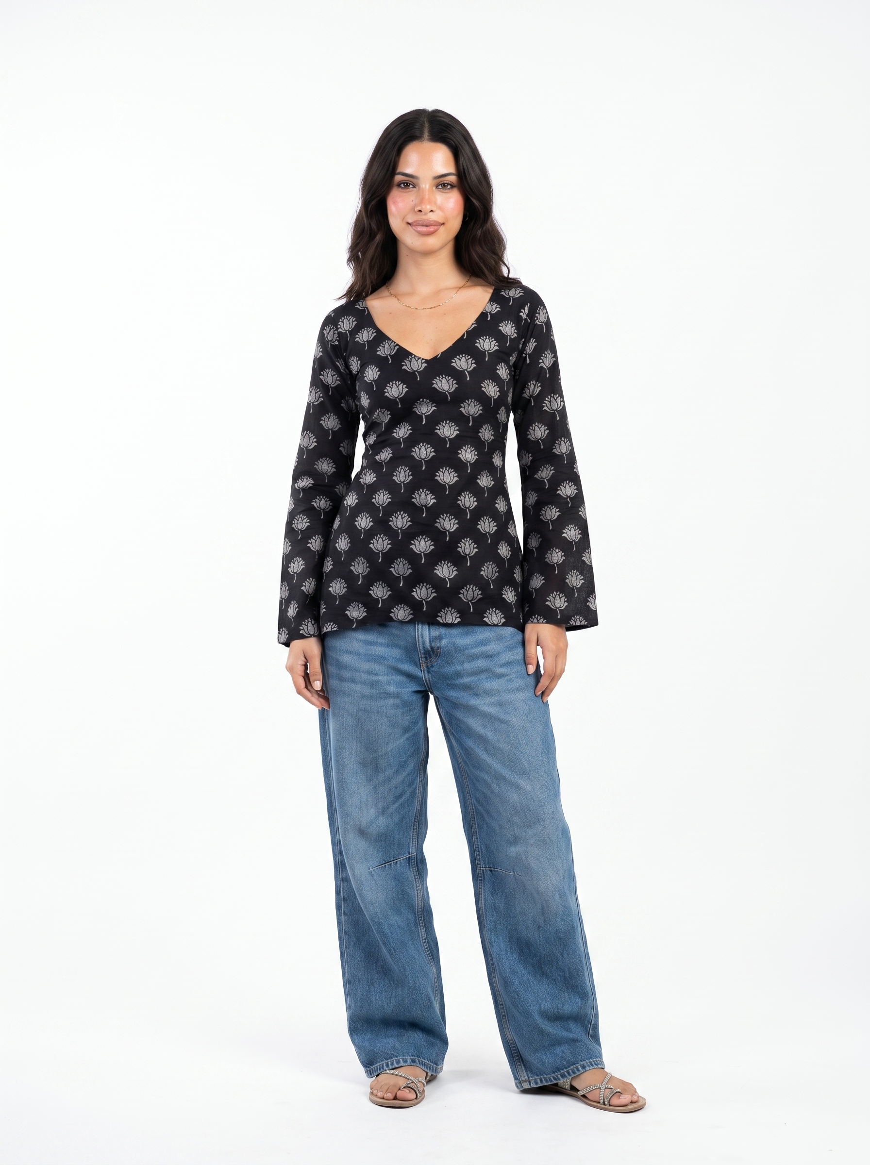 Ziya dual bend Kurti