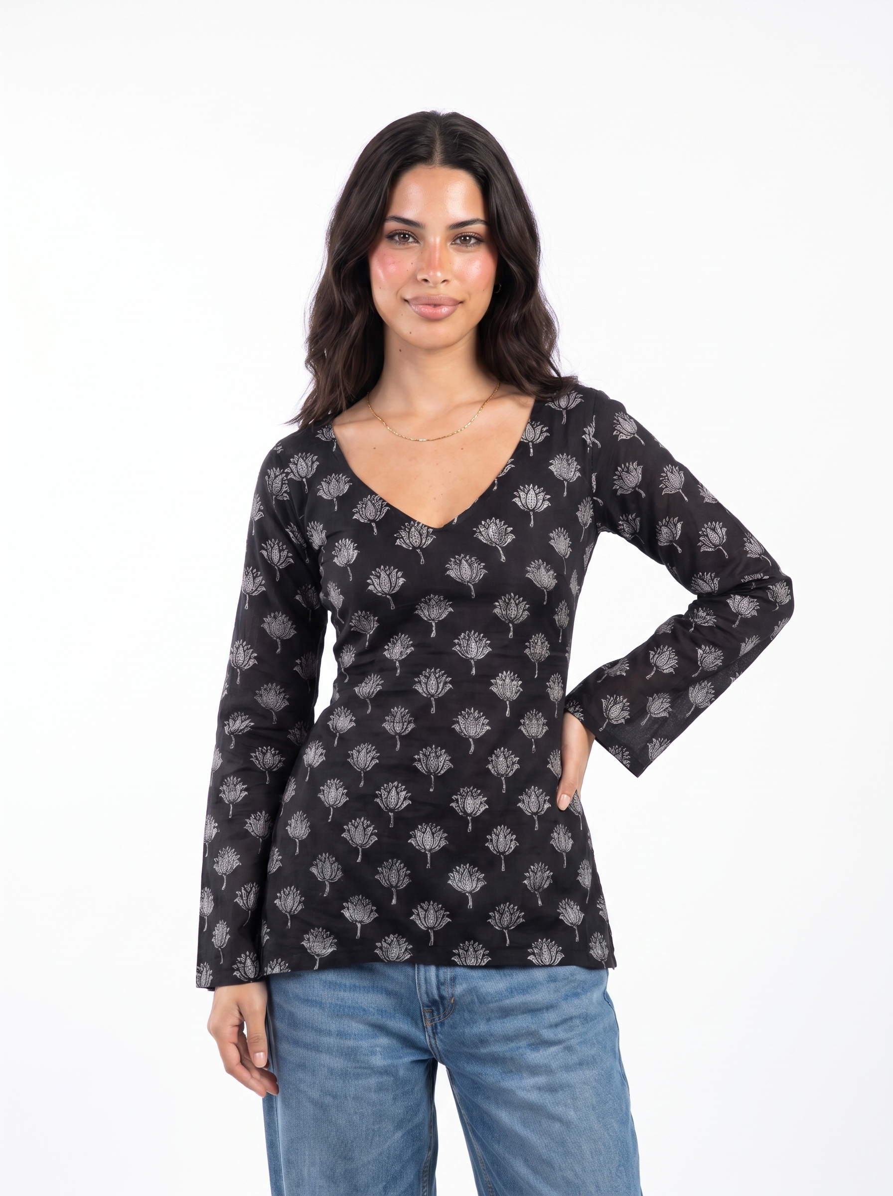 Ziya dual bend Kurti