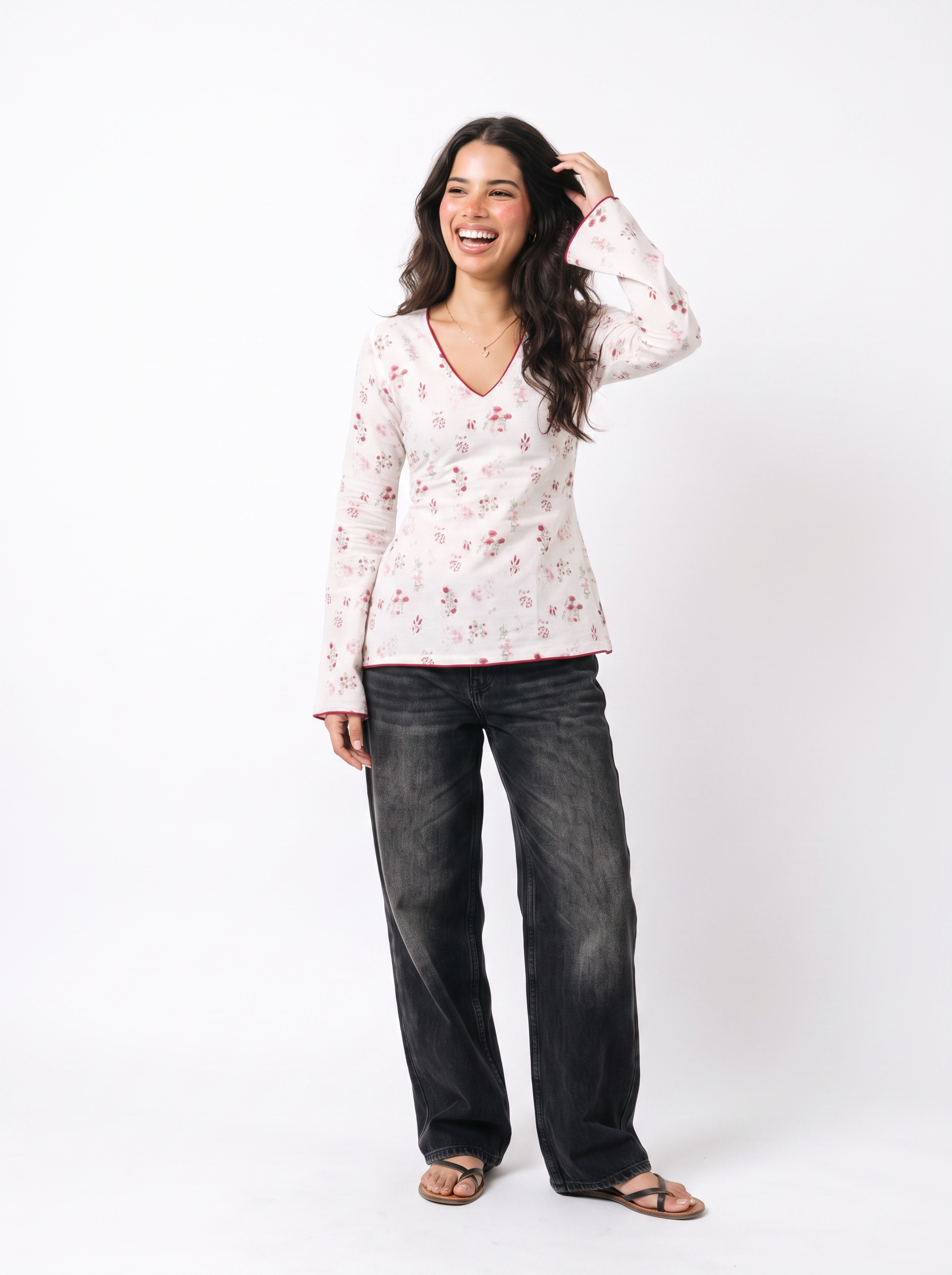 Kimaya Side Bend Corset Kurti