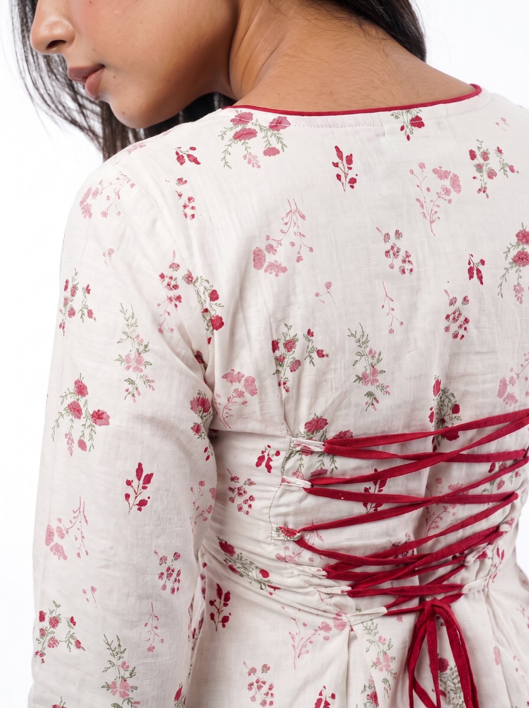 Kimaya Side Bend Corset Kurti