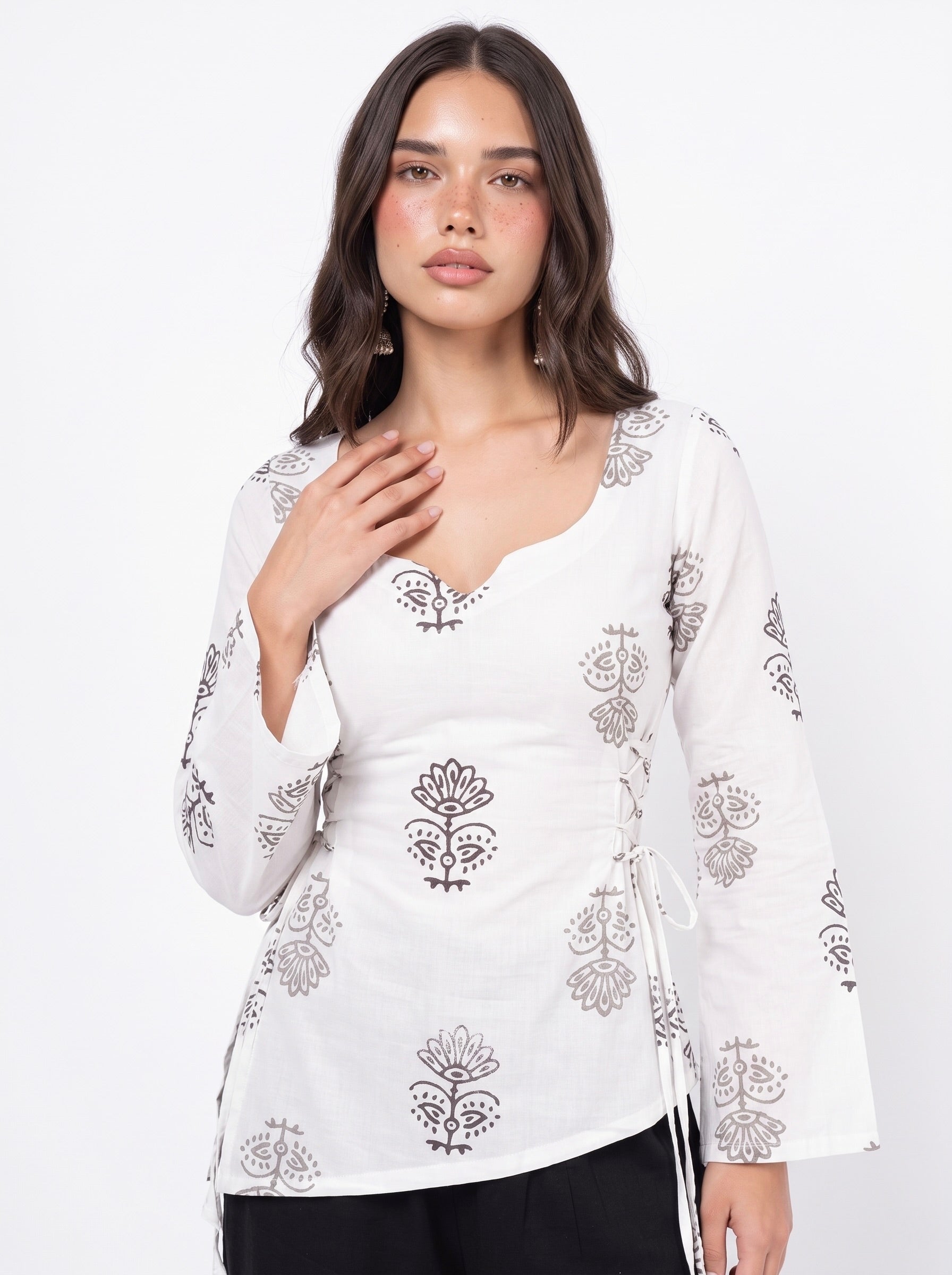 Zaira dual corset kurti