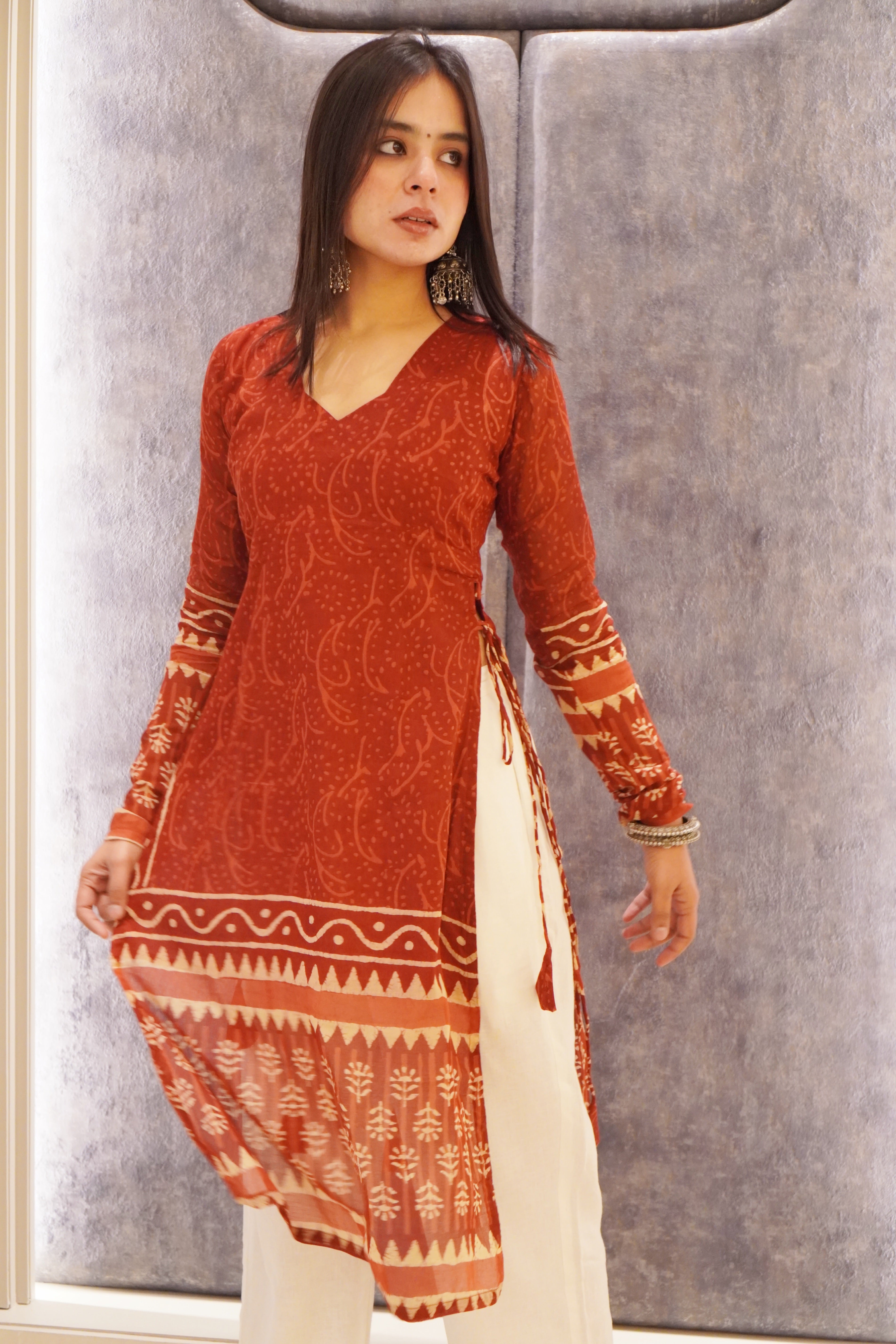 GUJARIYA LONG KURTI