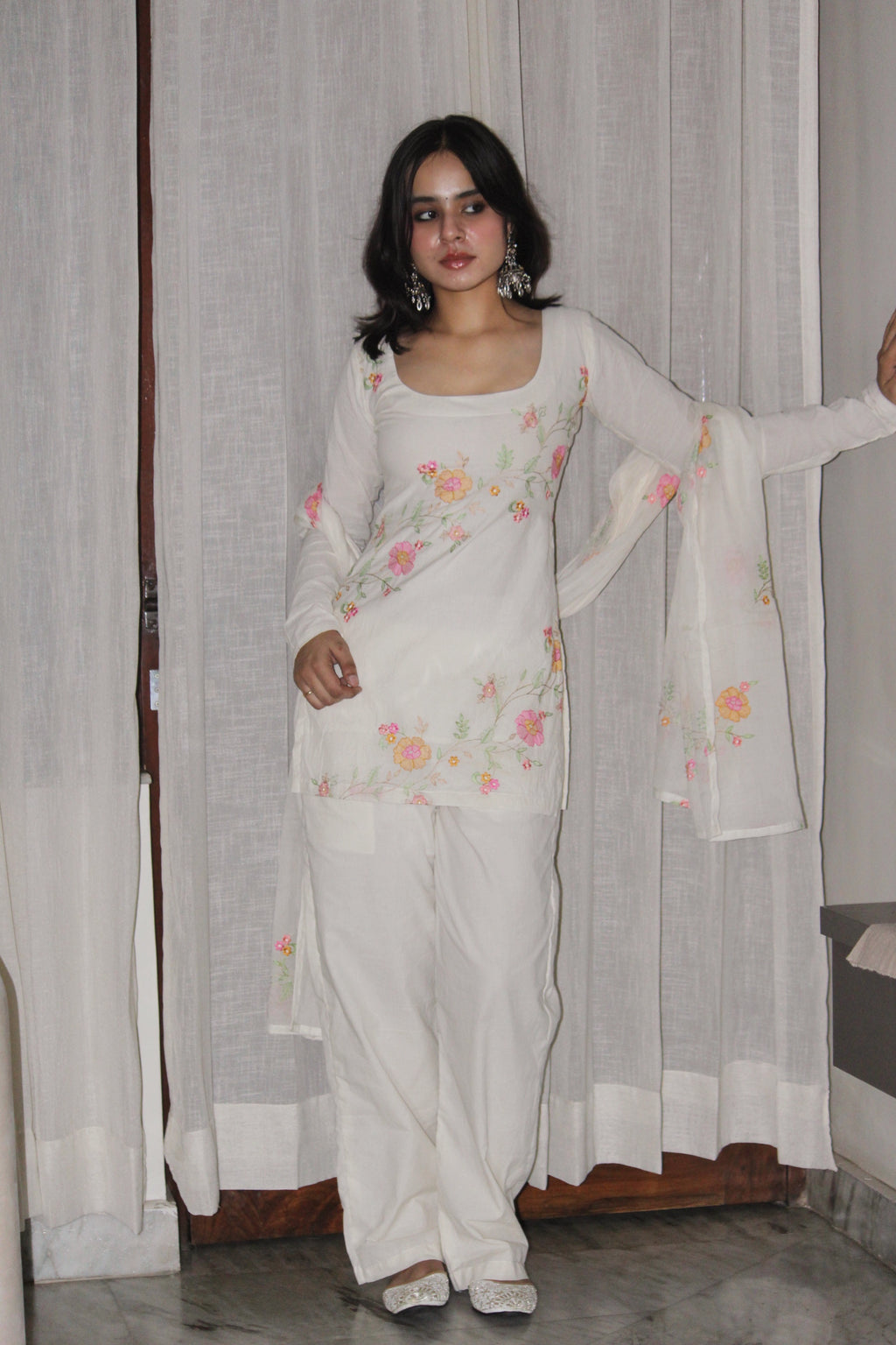 Khawaab kurti Pant Dupatta Set