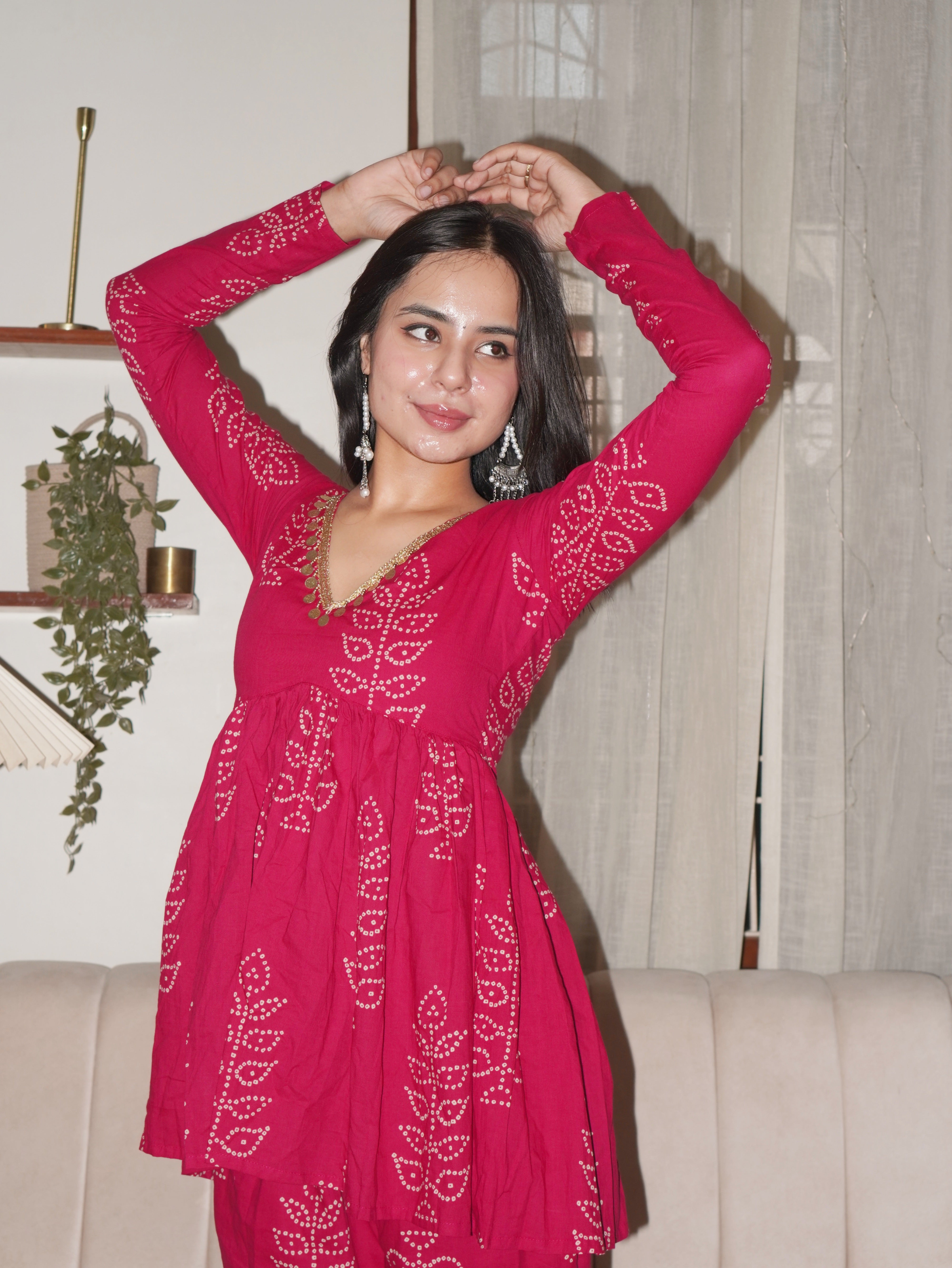 Bandhani Suit Set