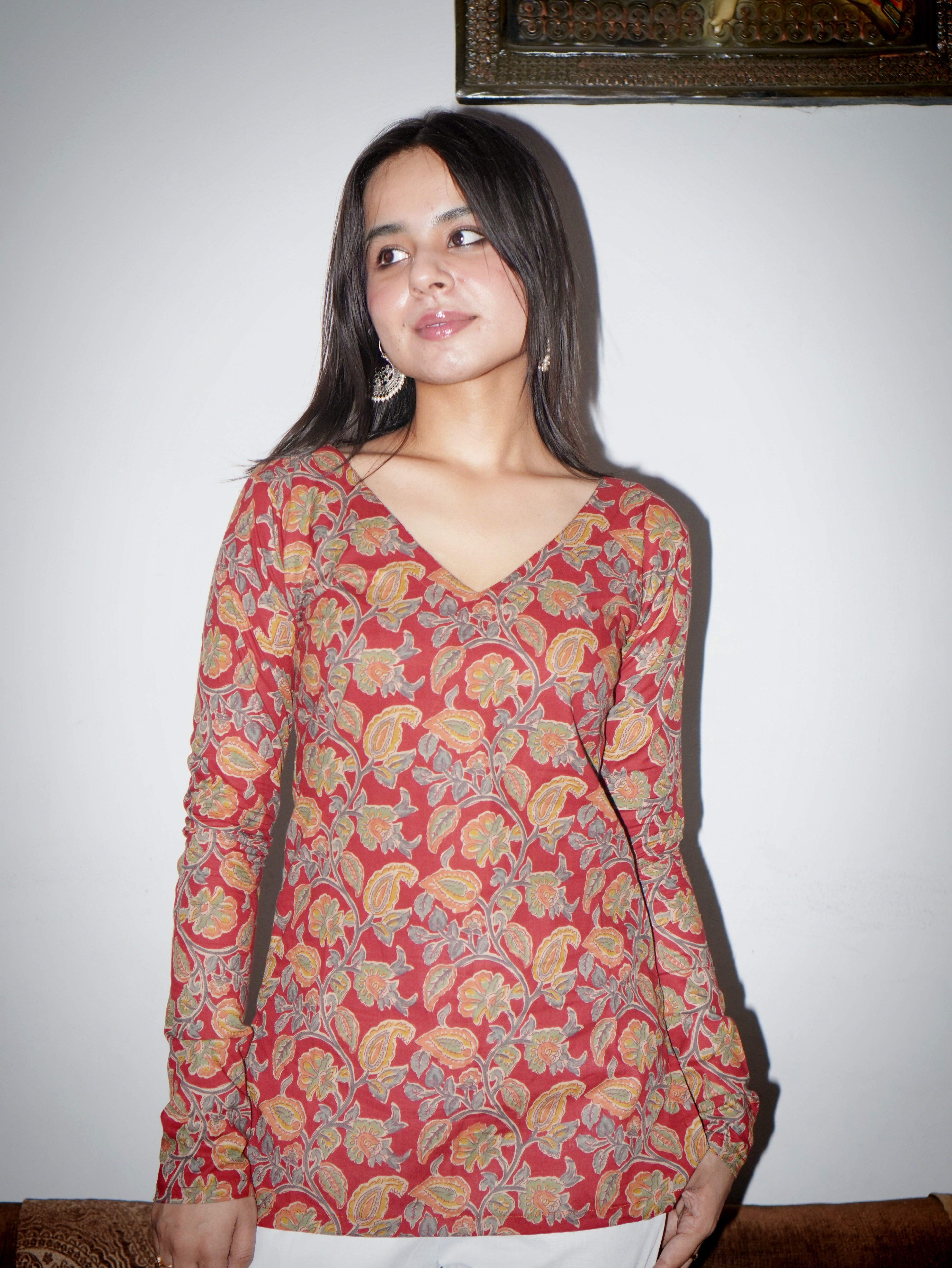 HEER DEEP BACK KURTI