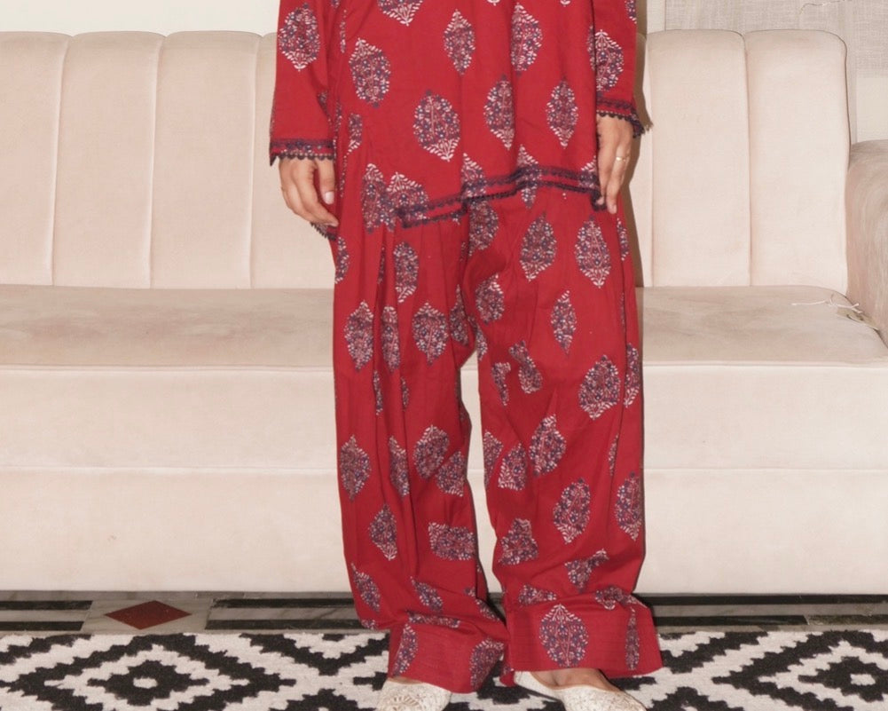 Farshi pants red