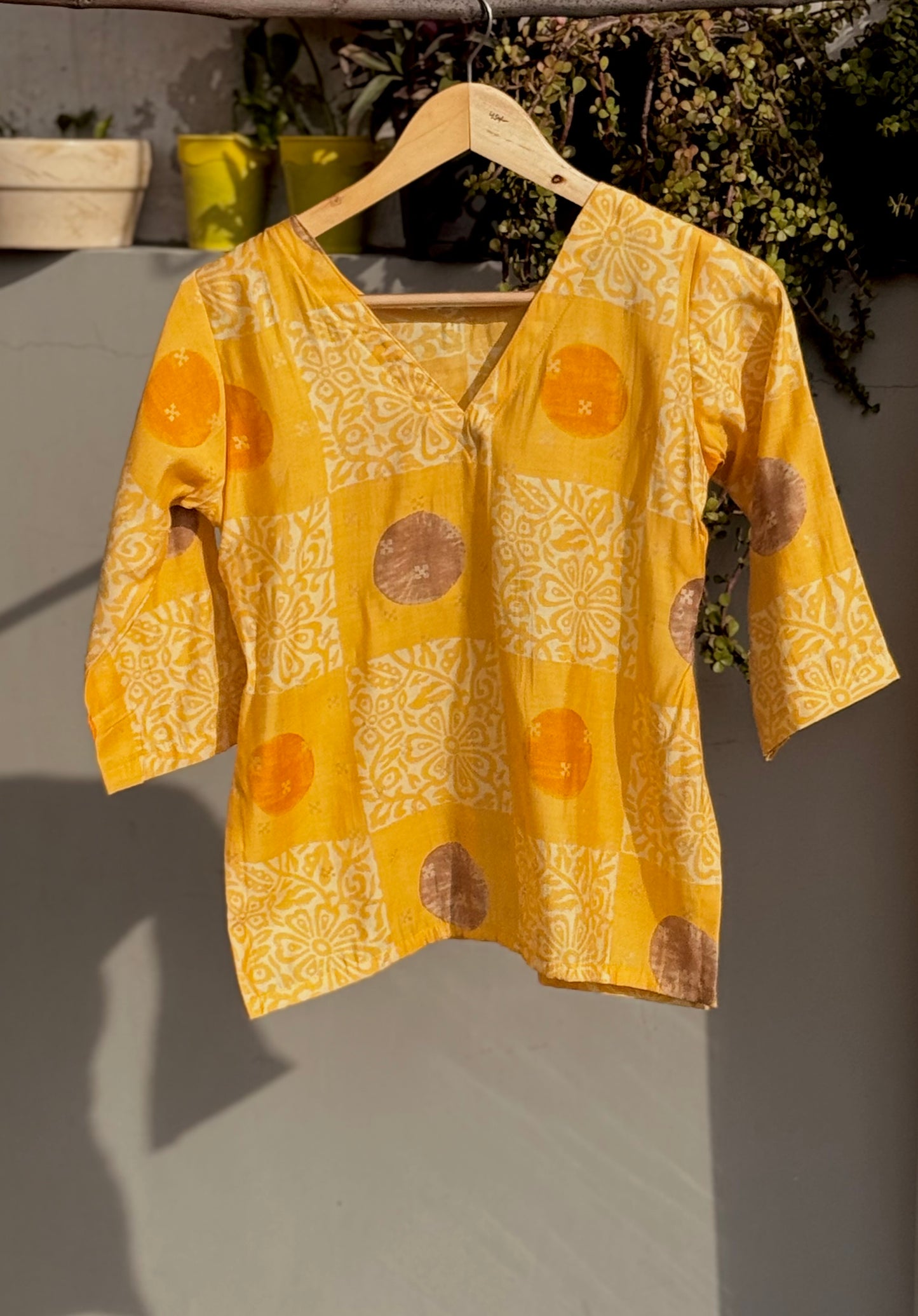 Sunburst Muse Top/ Kurti