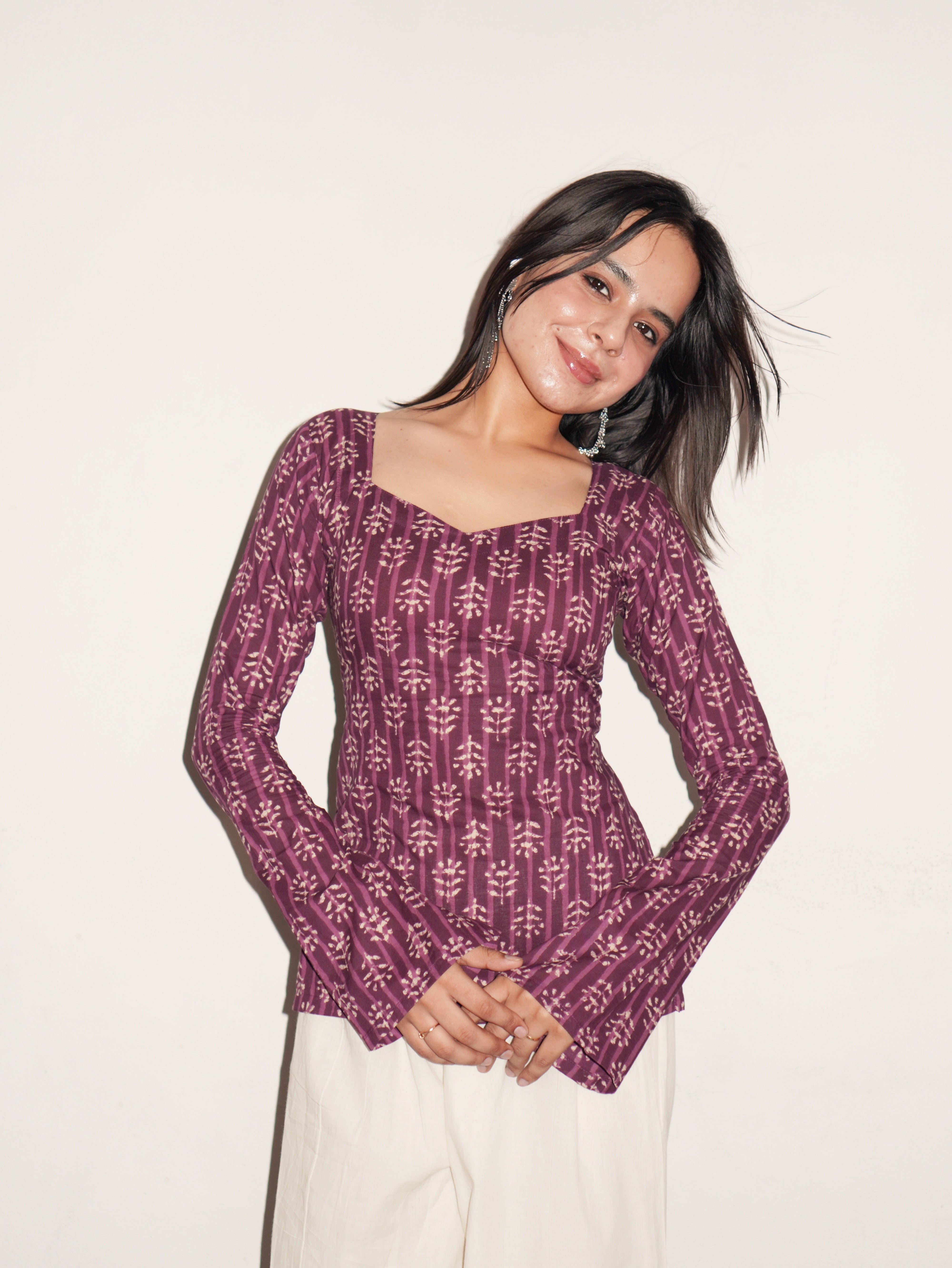 NOORIKA CORSET SHORT KURTI