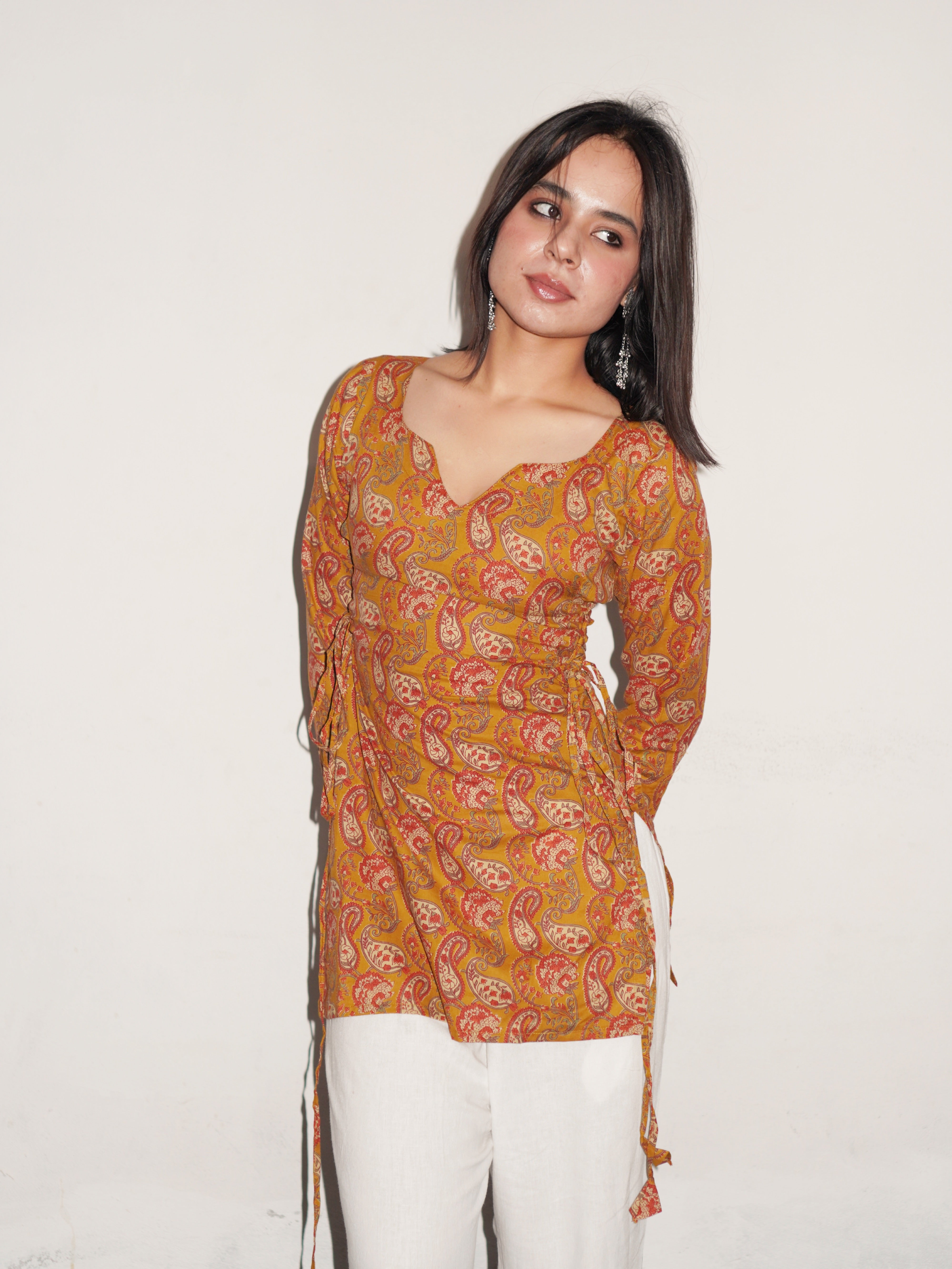Ira Dual Corset Kurti