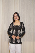 VAANYA LONG SLEEVE CORSET KURTI