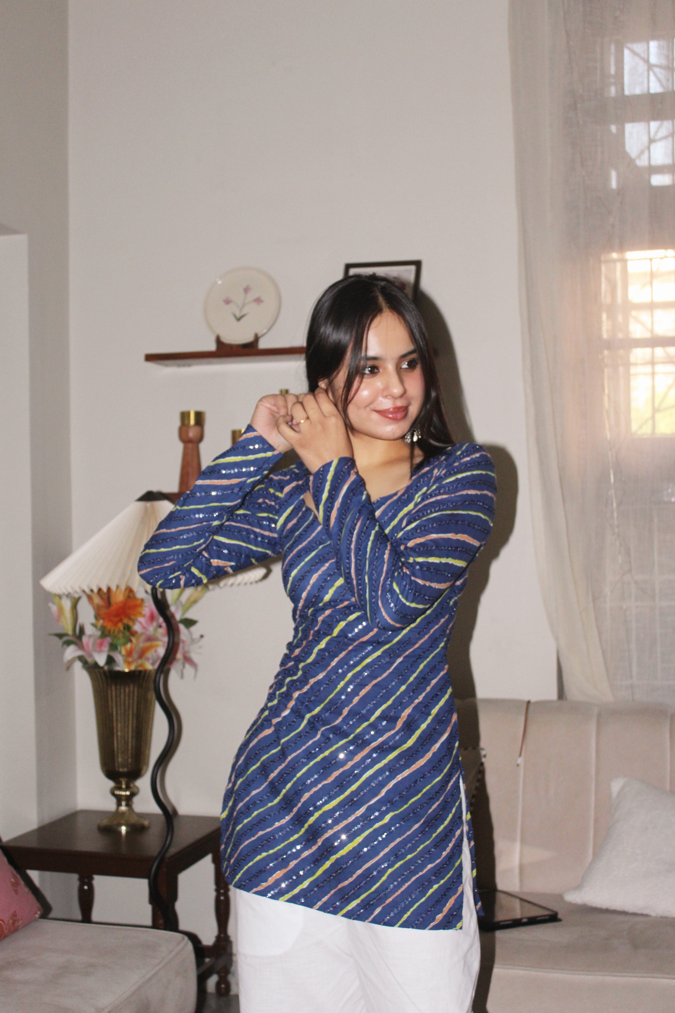 TARA EMBROIDERY KURTI