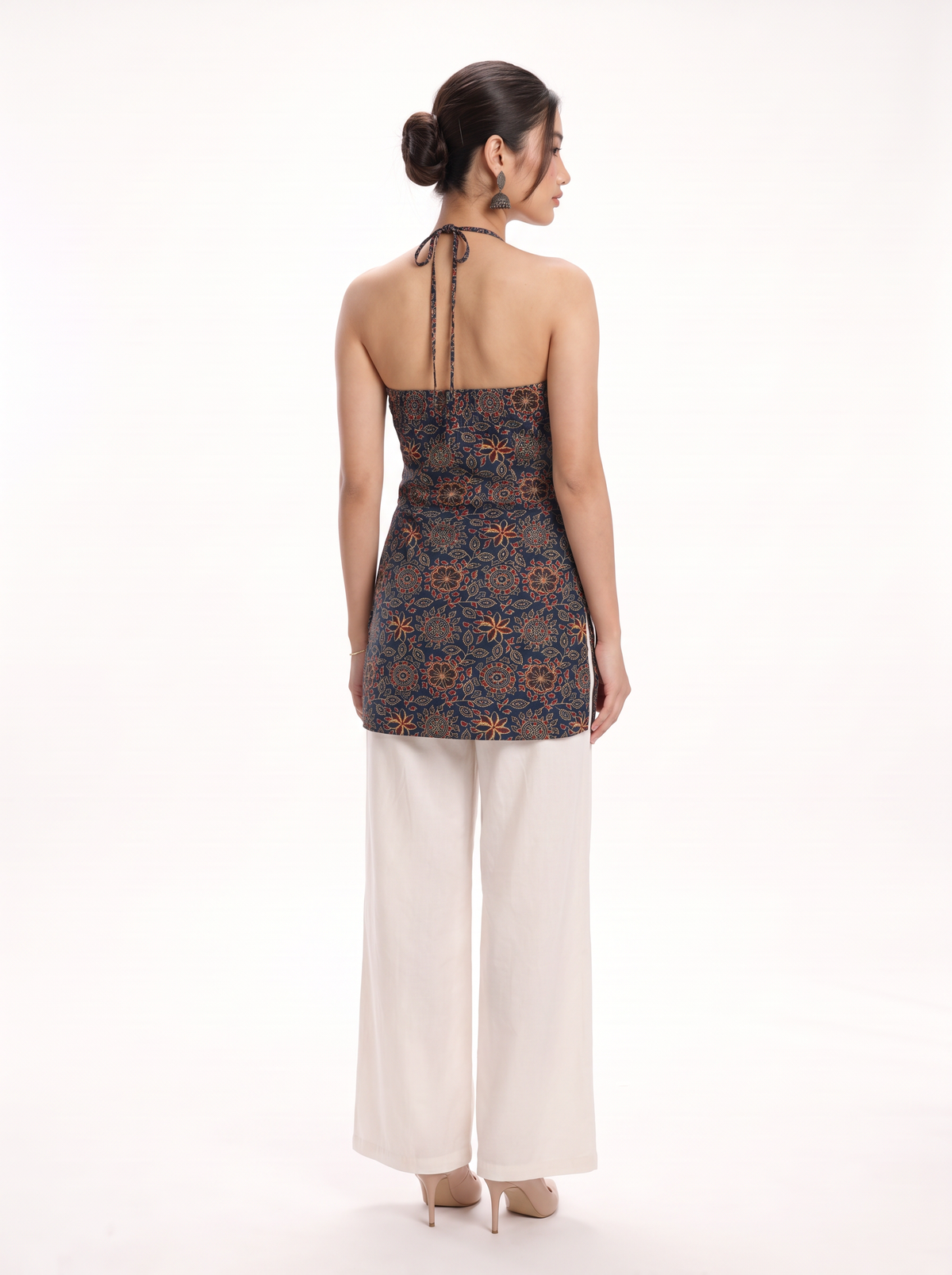 Zeal Halter Neck Kurti