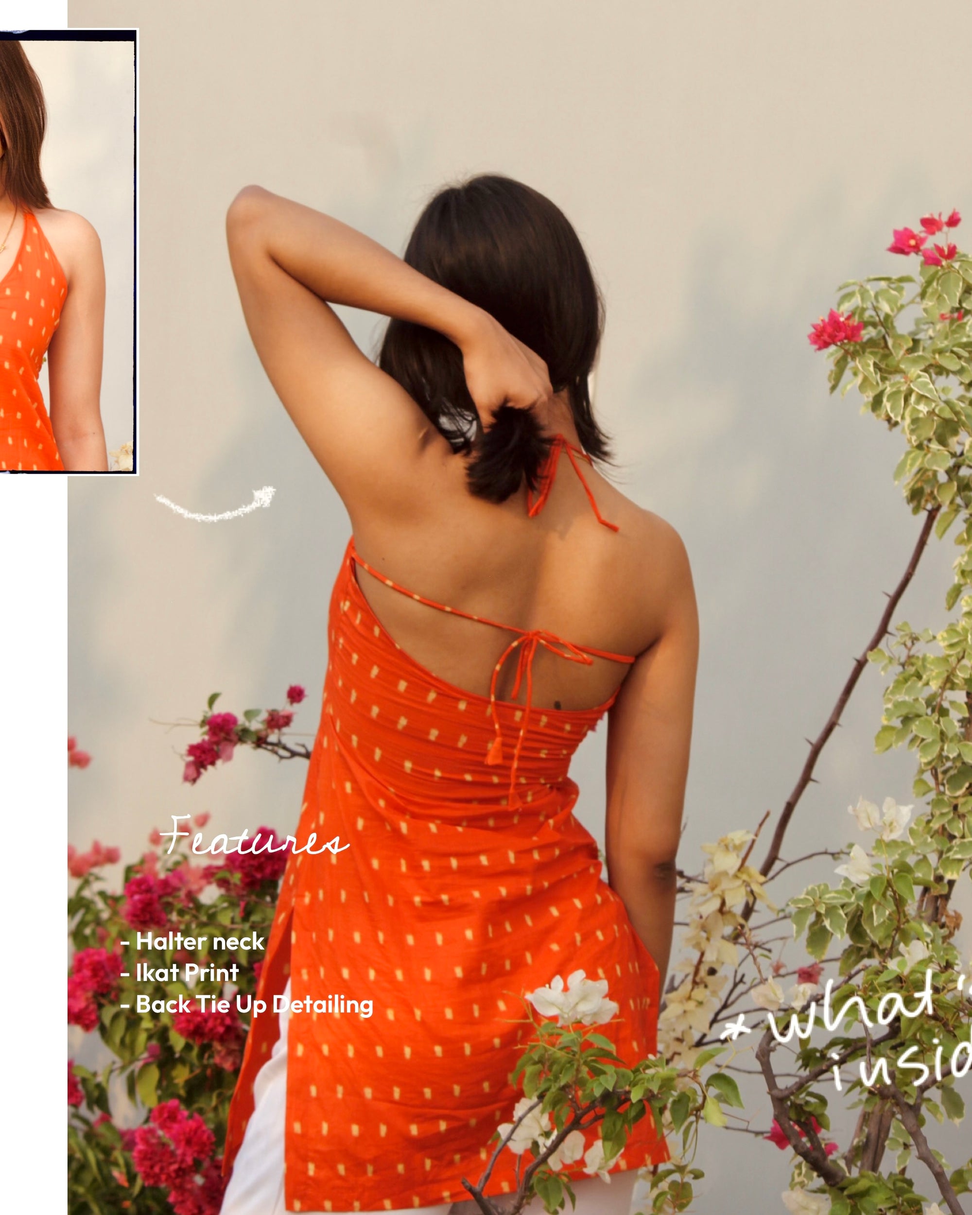 Saffron Glow Kurti