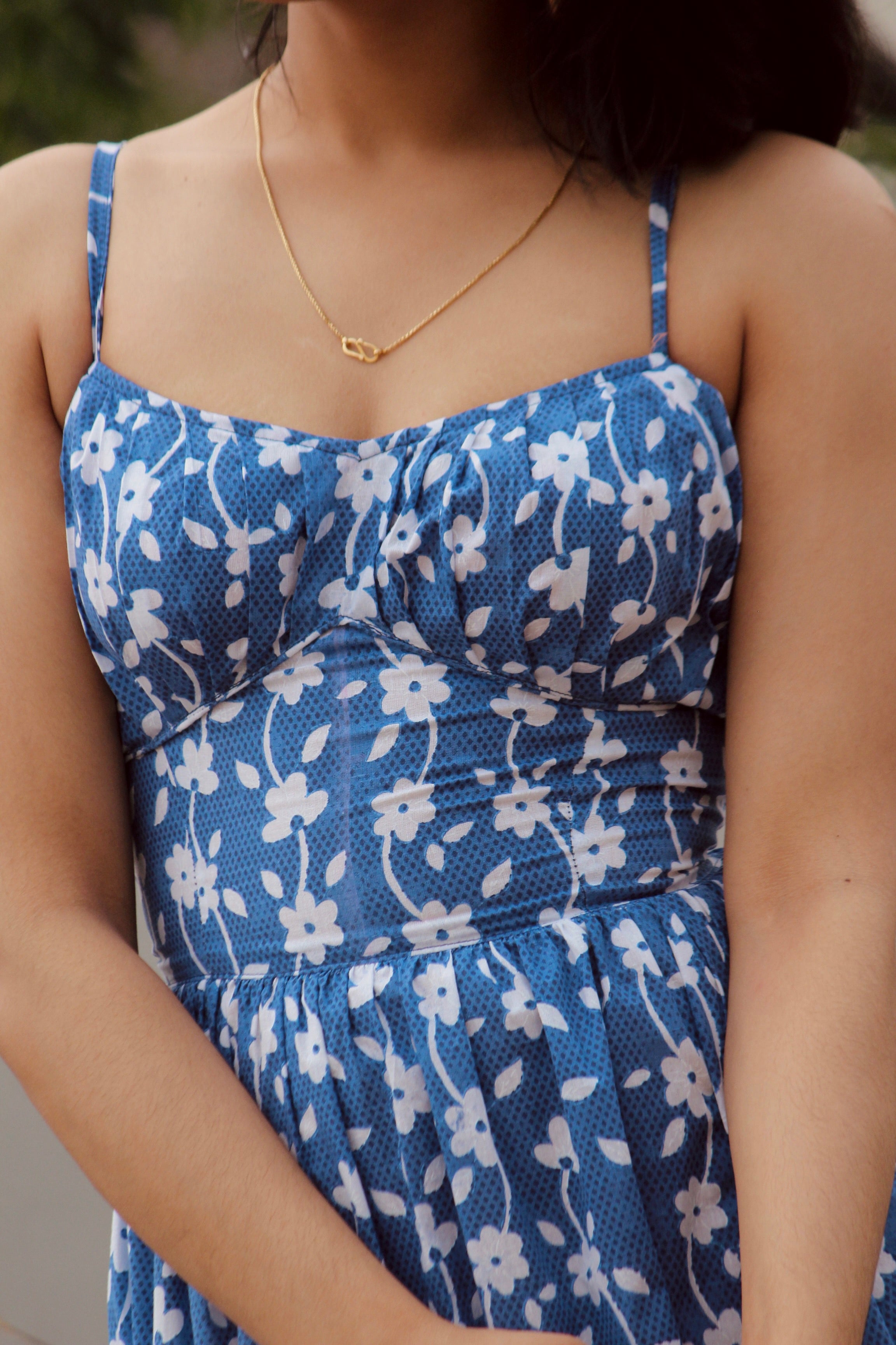 Bluebell Corset Midi Dress