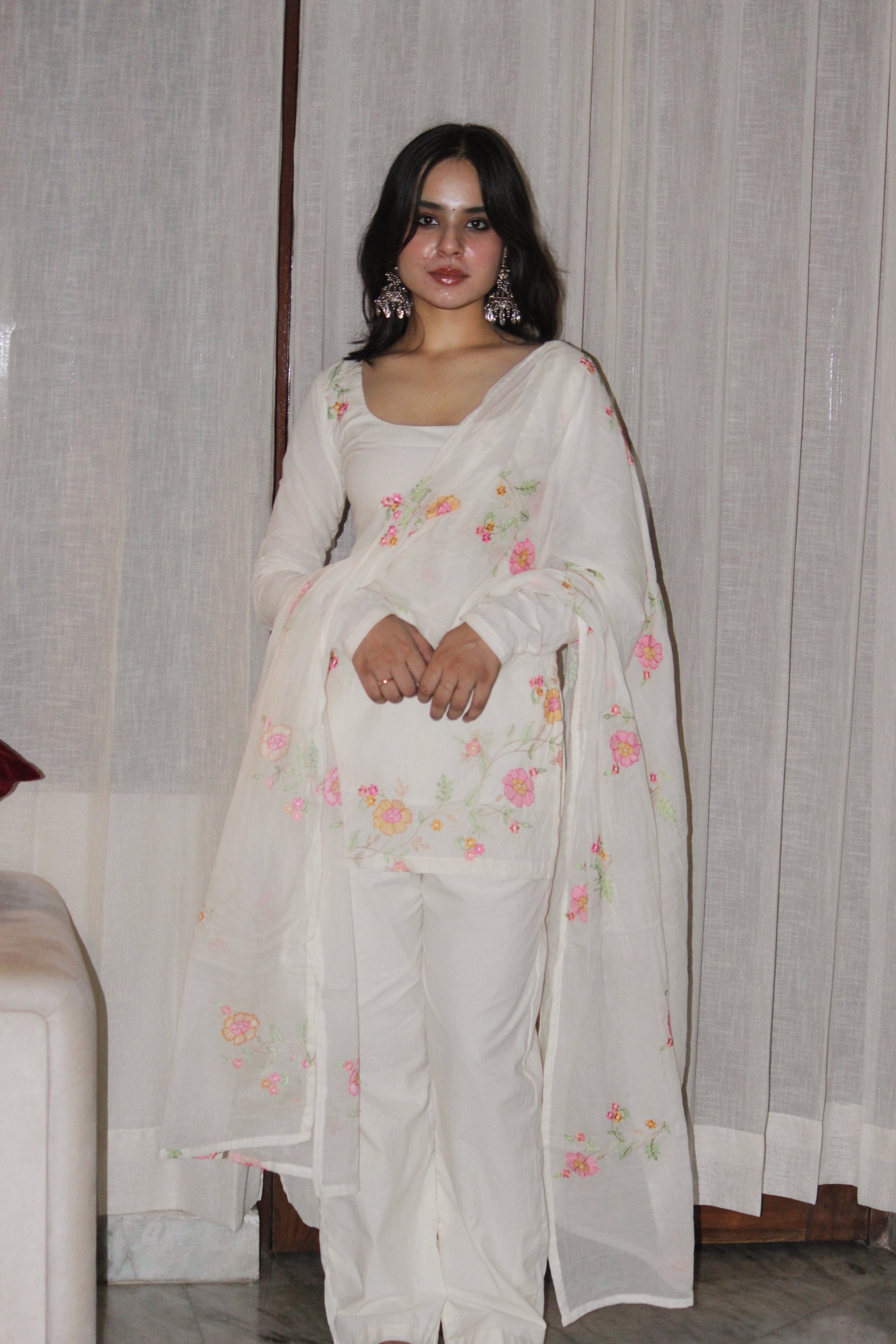 Khawaab kurti Pant Dupatta Set