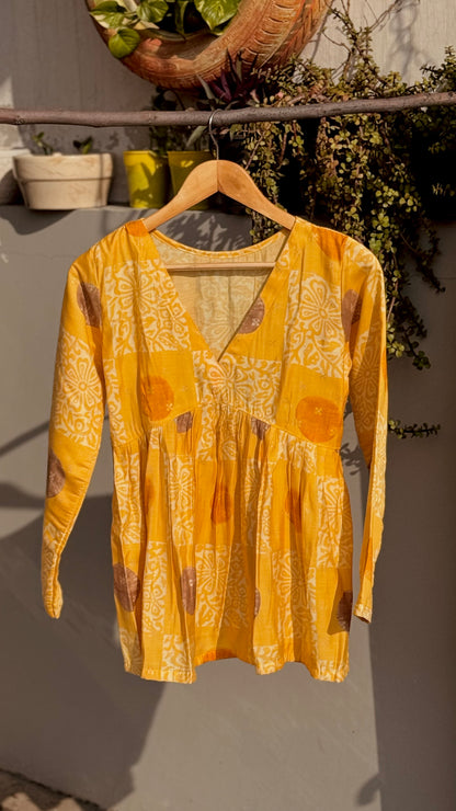 Sunshine Muslin Top