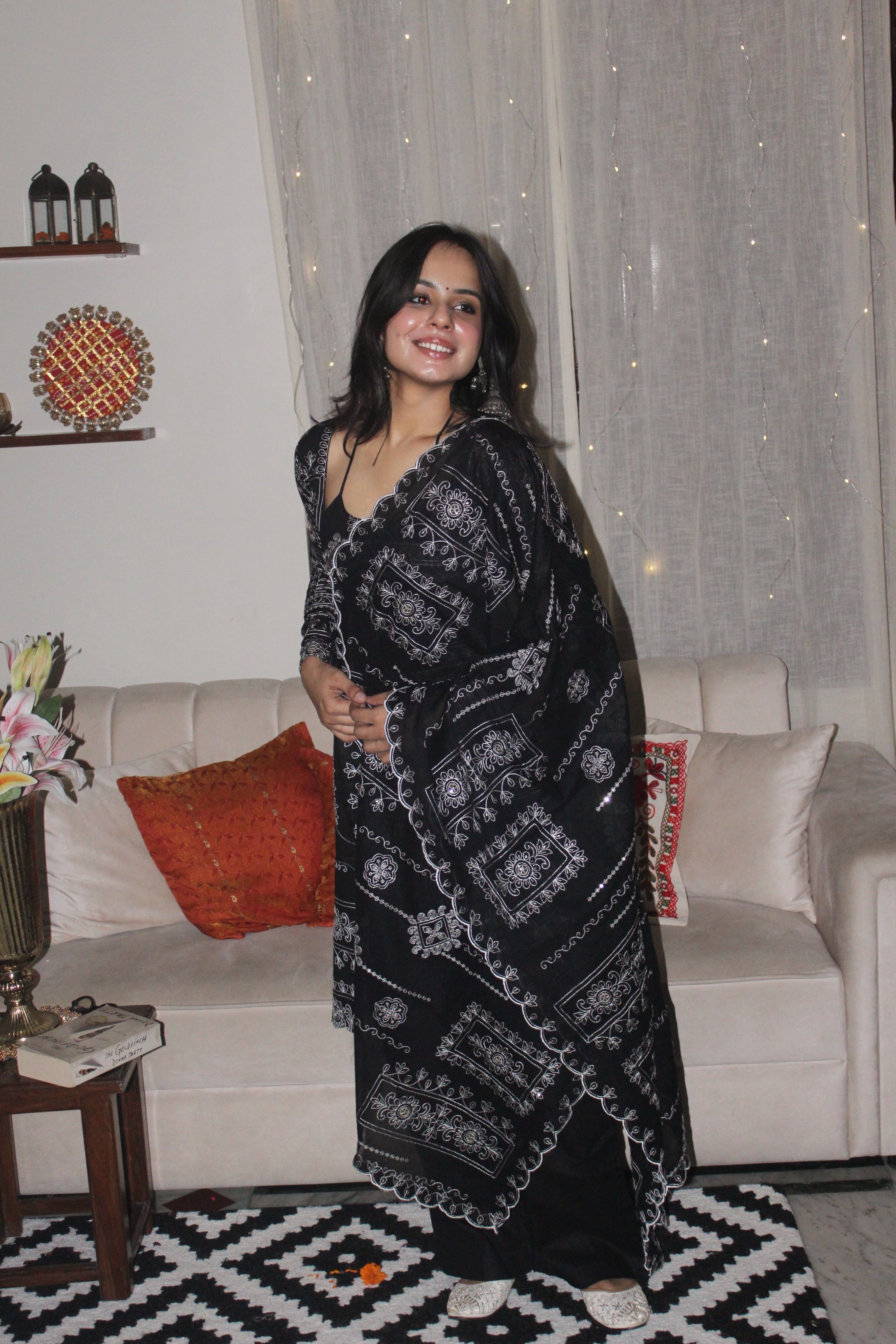 Ashnoor Kurti Pant Dupatta Set