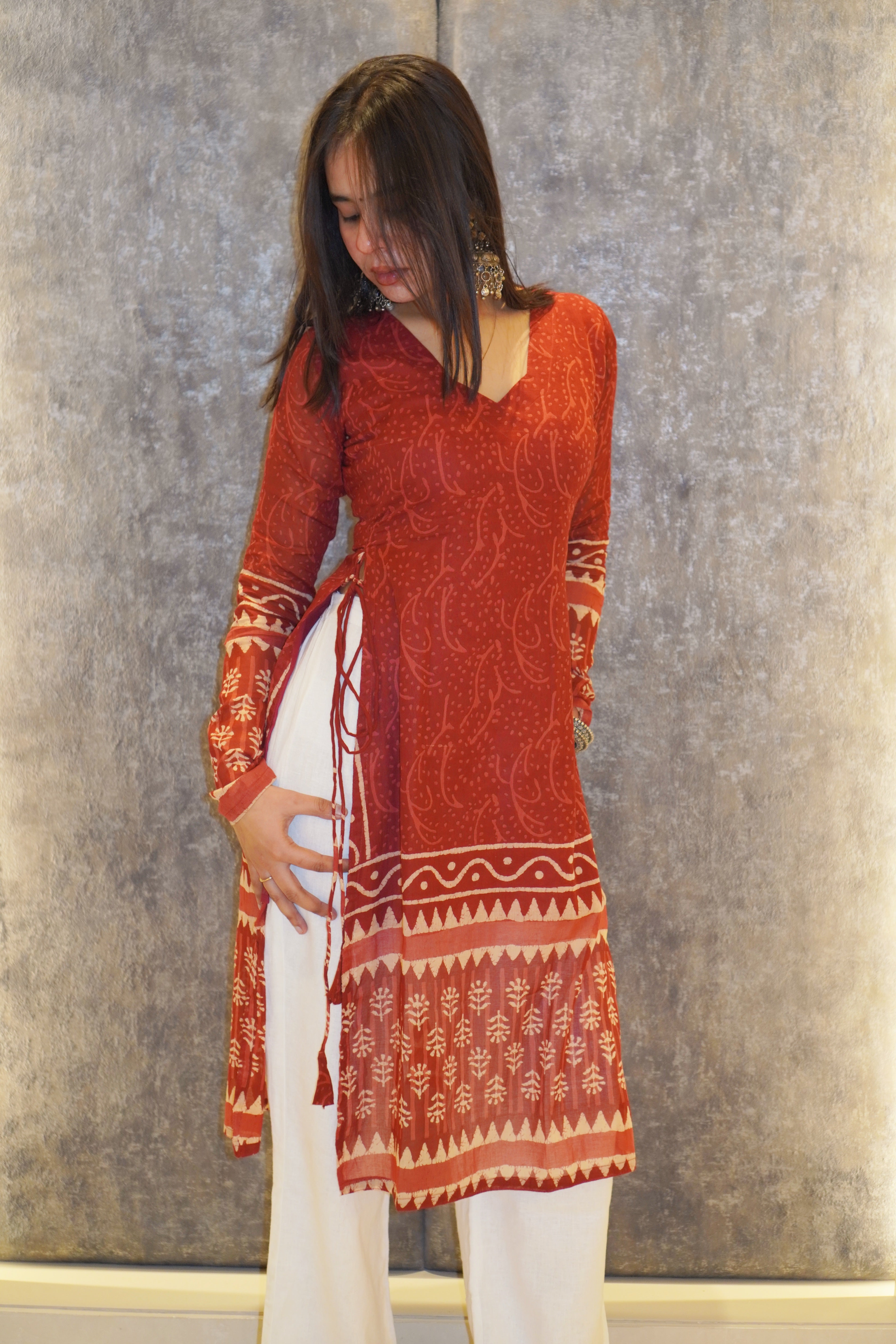GUJARIYA LONG KURTI