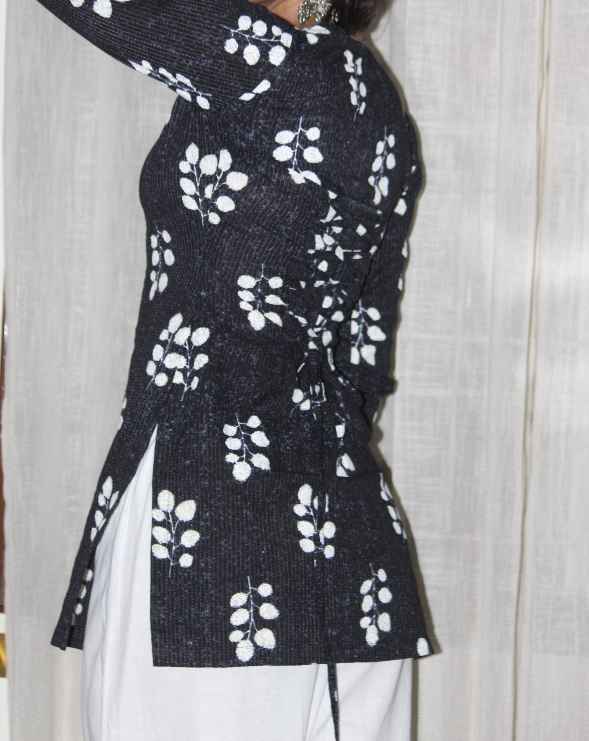 SEHAR FULL SLEEVE CORSET KURTI