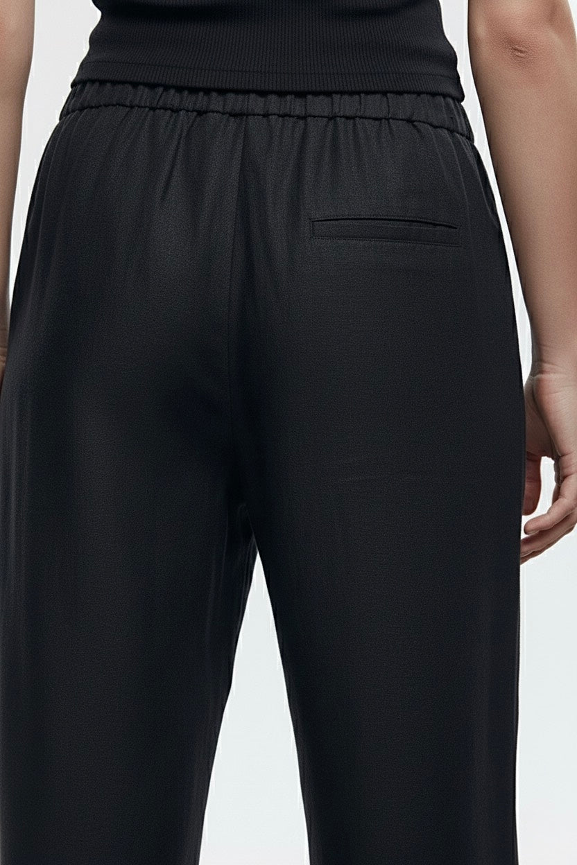 Black Wide leg pants