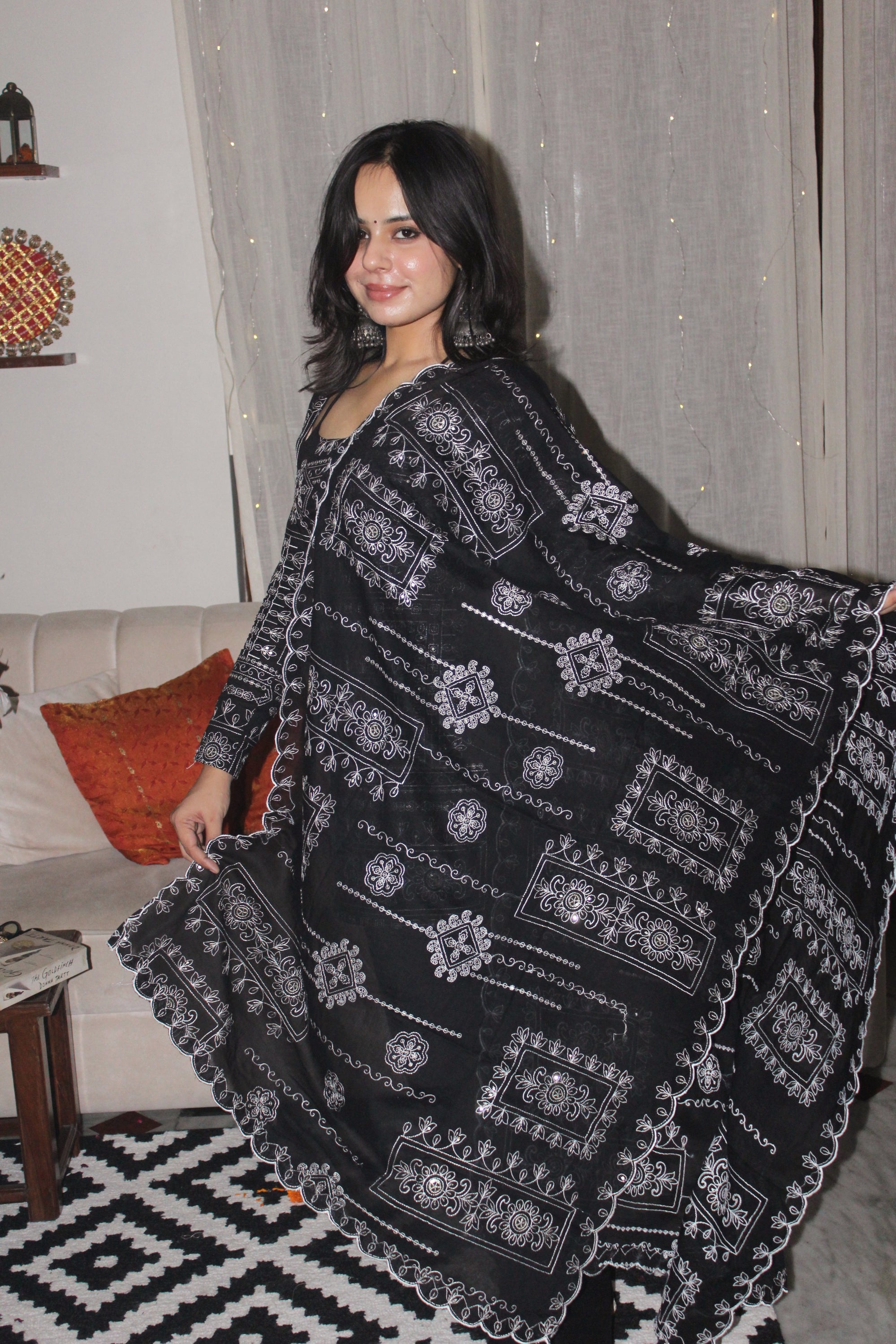 Ashnoor Kurti Pant Dupatta Set