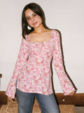 Lily Bell Sleeved Corset Back Kurti