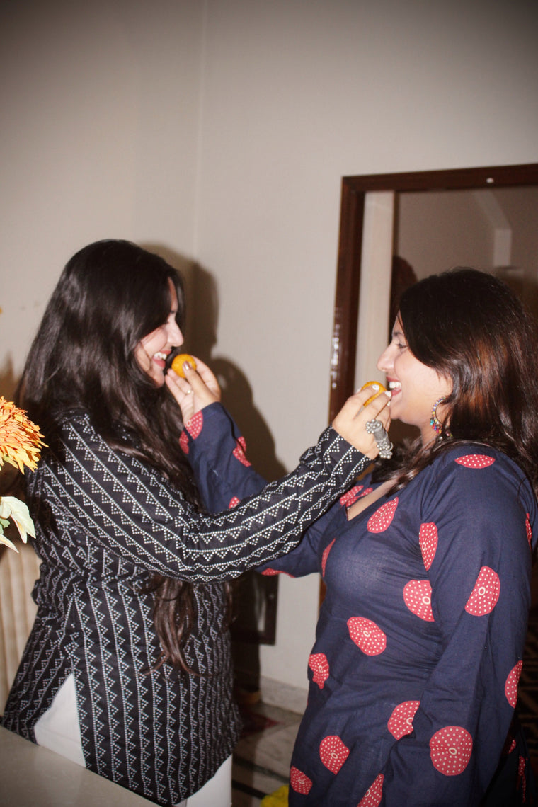 diwali with the girls ✨